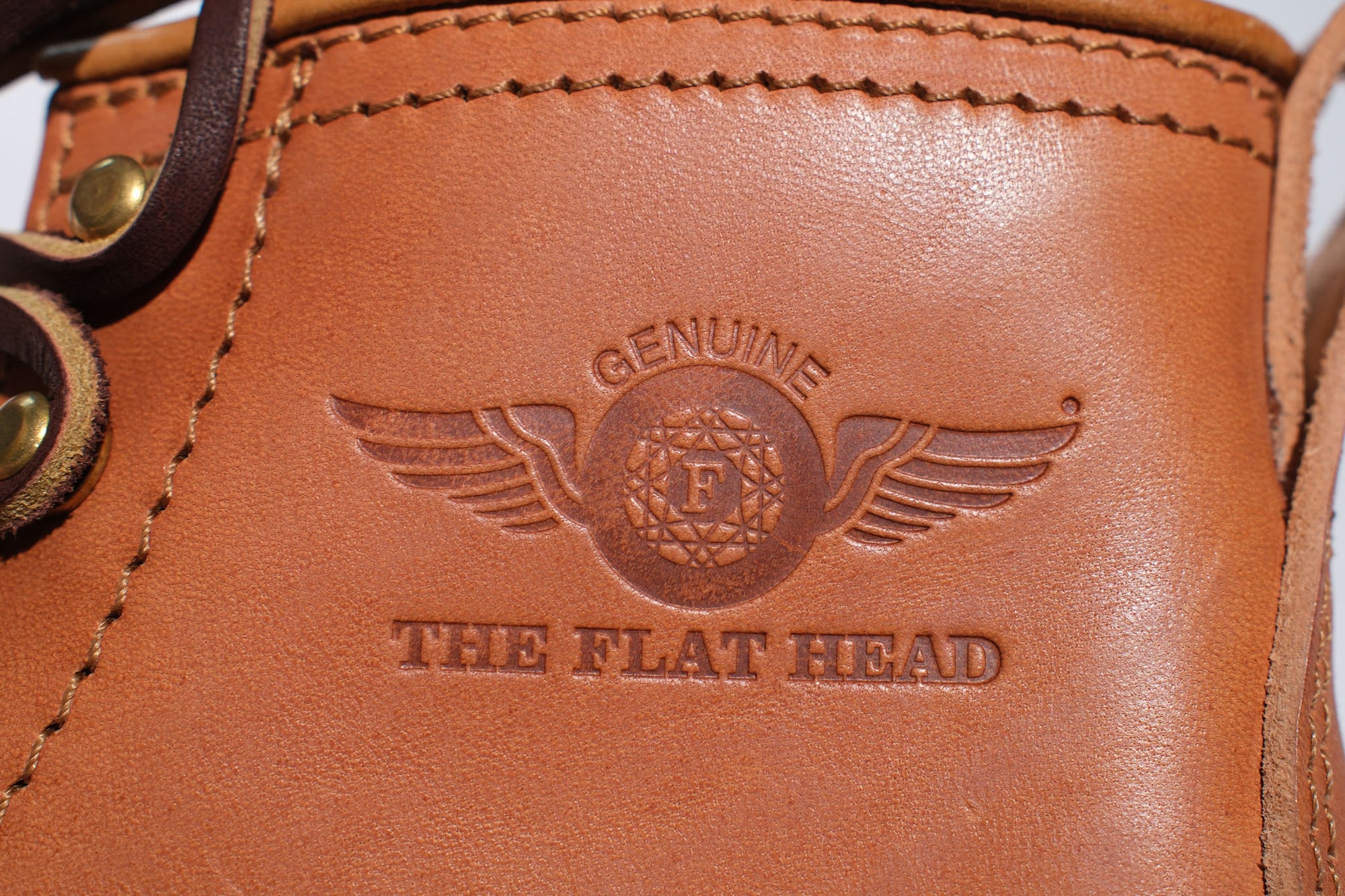 The Flat Head 6" Horsebutt Logger Boots (Camel Tea-core)