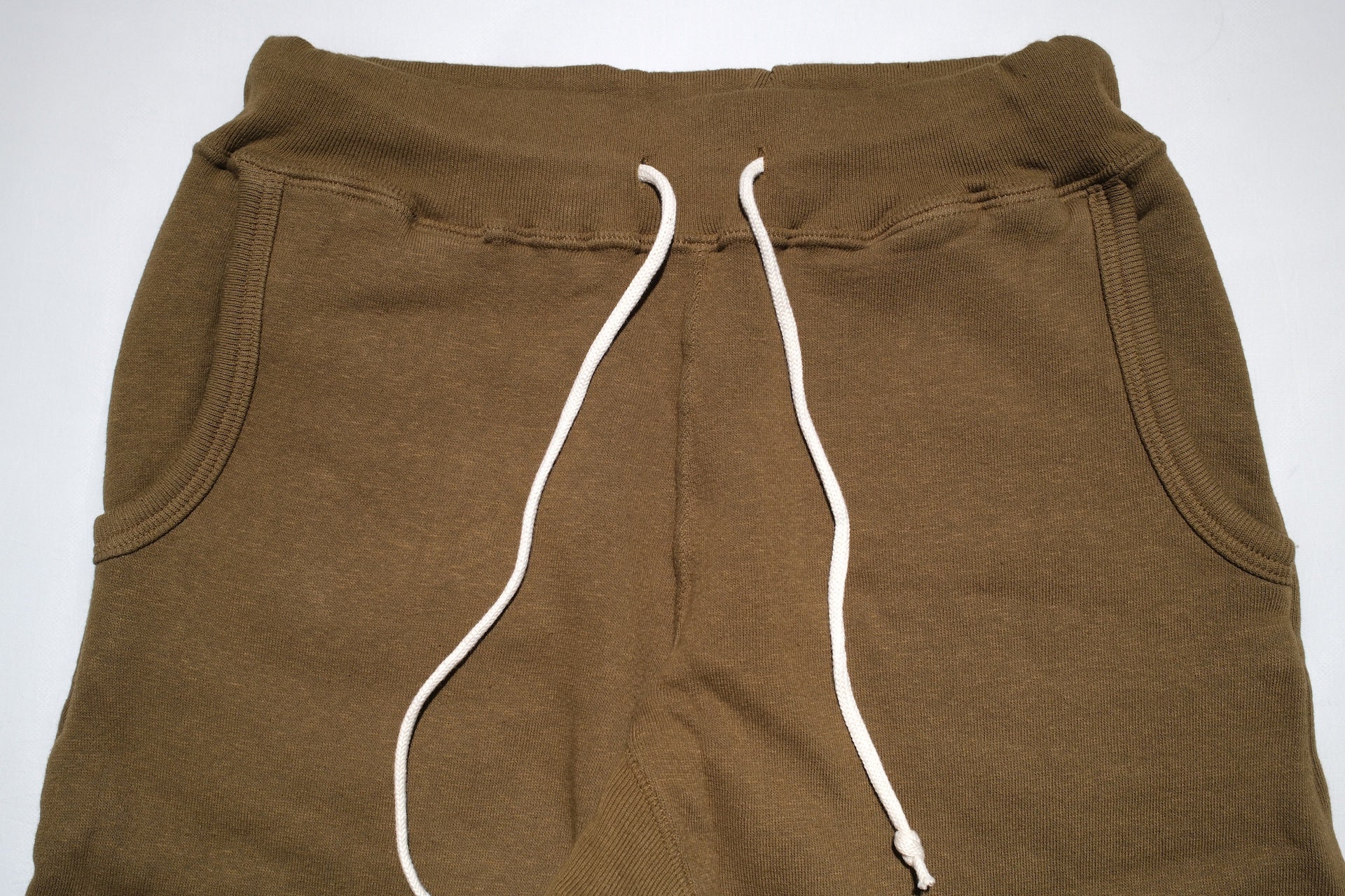 Dubble Works 11oz "Tsuri-ami" Loopwheeled Sweatpants (Khaki)