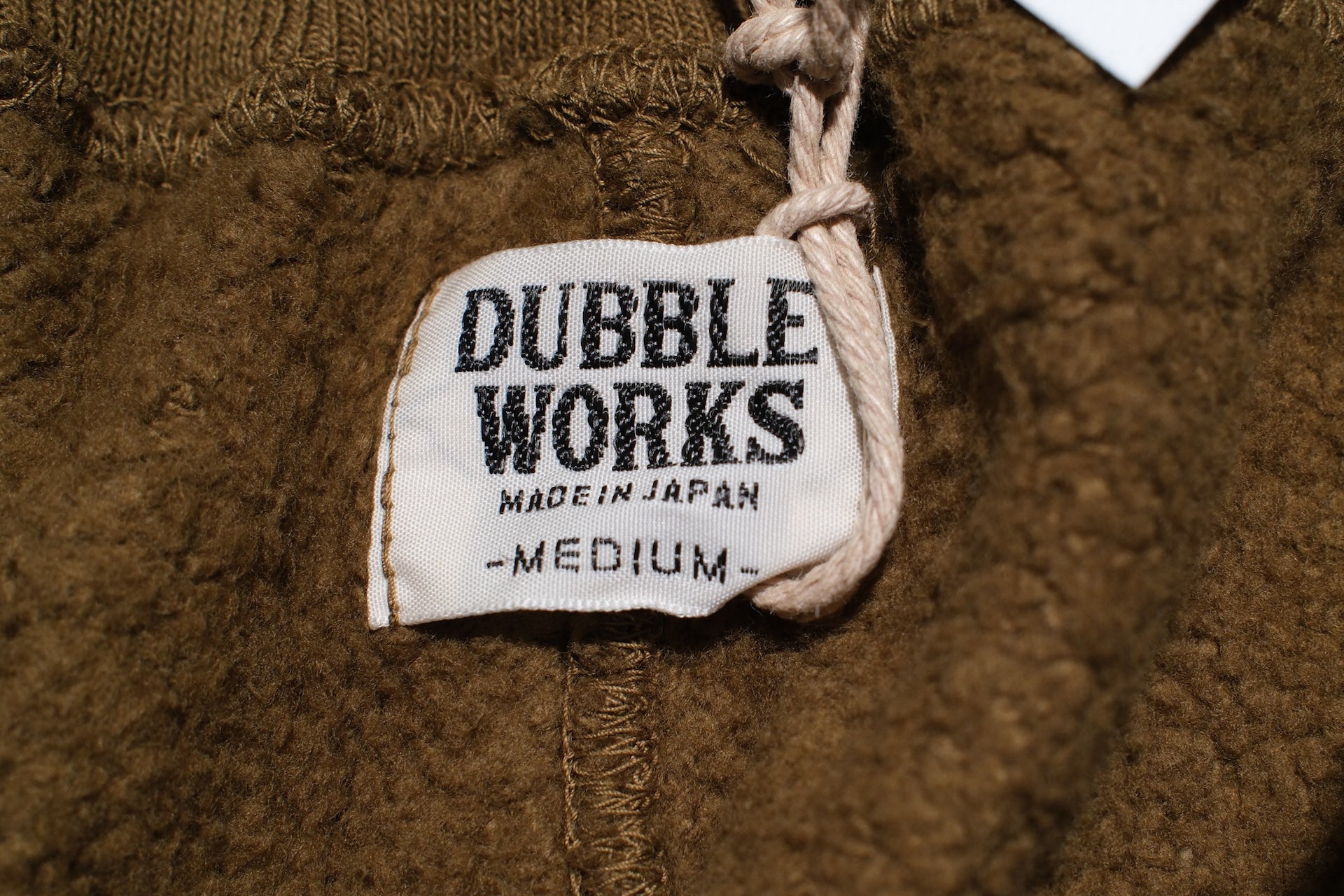Dubble Works 11oz "Tsuri-ami" Loopwheeled Sweatpants (Khaki)