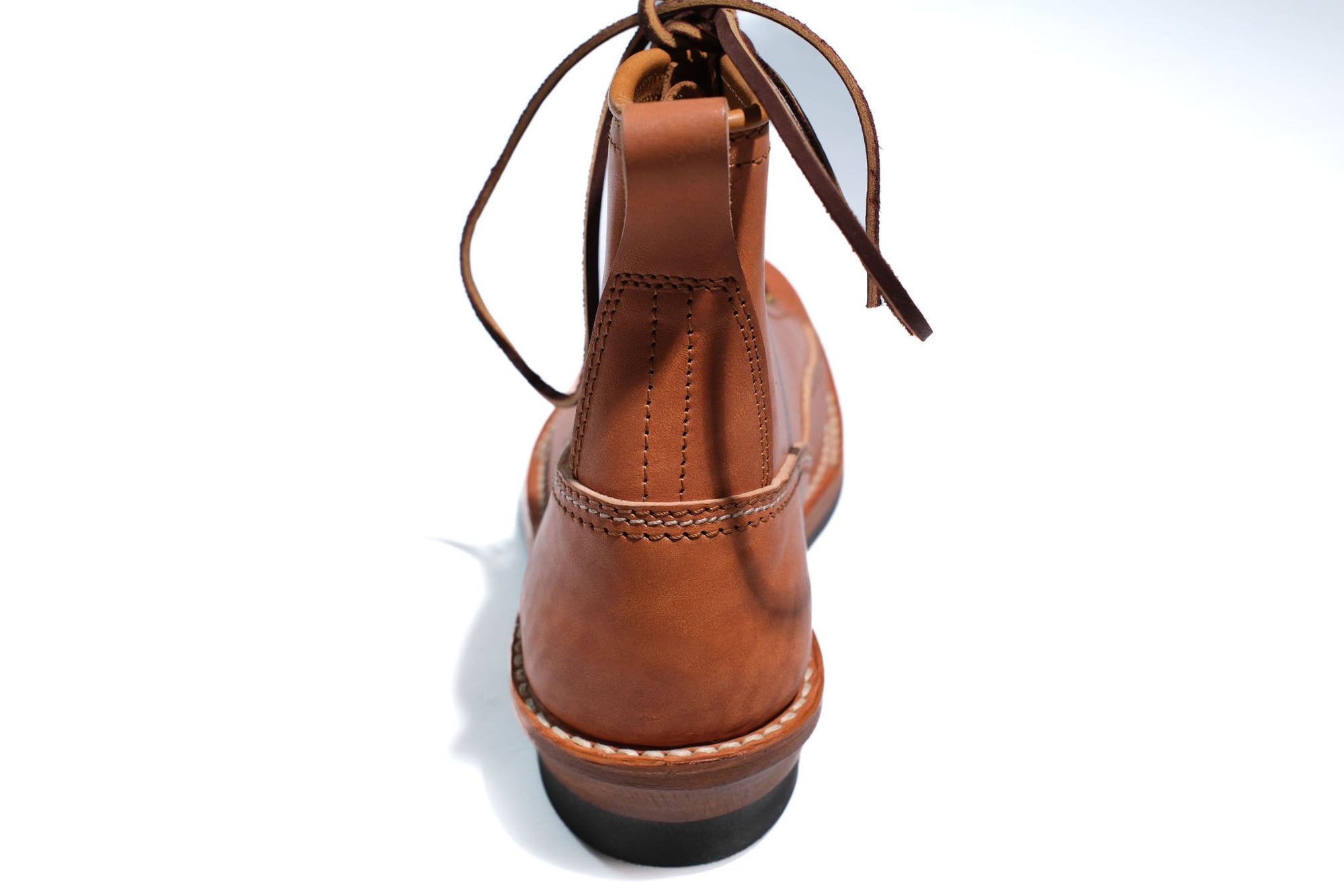 The Flat Head 6" Horsebutt Logger Boots (Camel Tea-core)