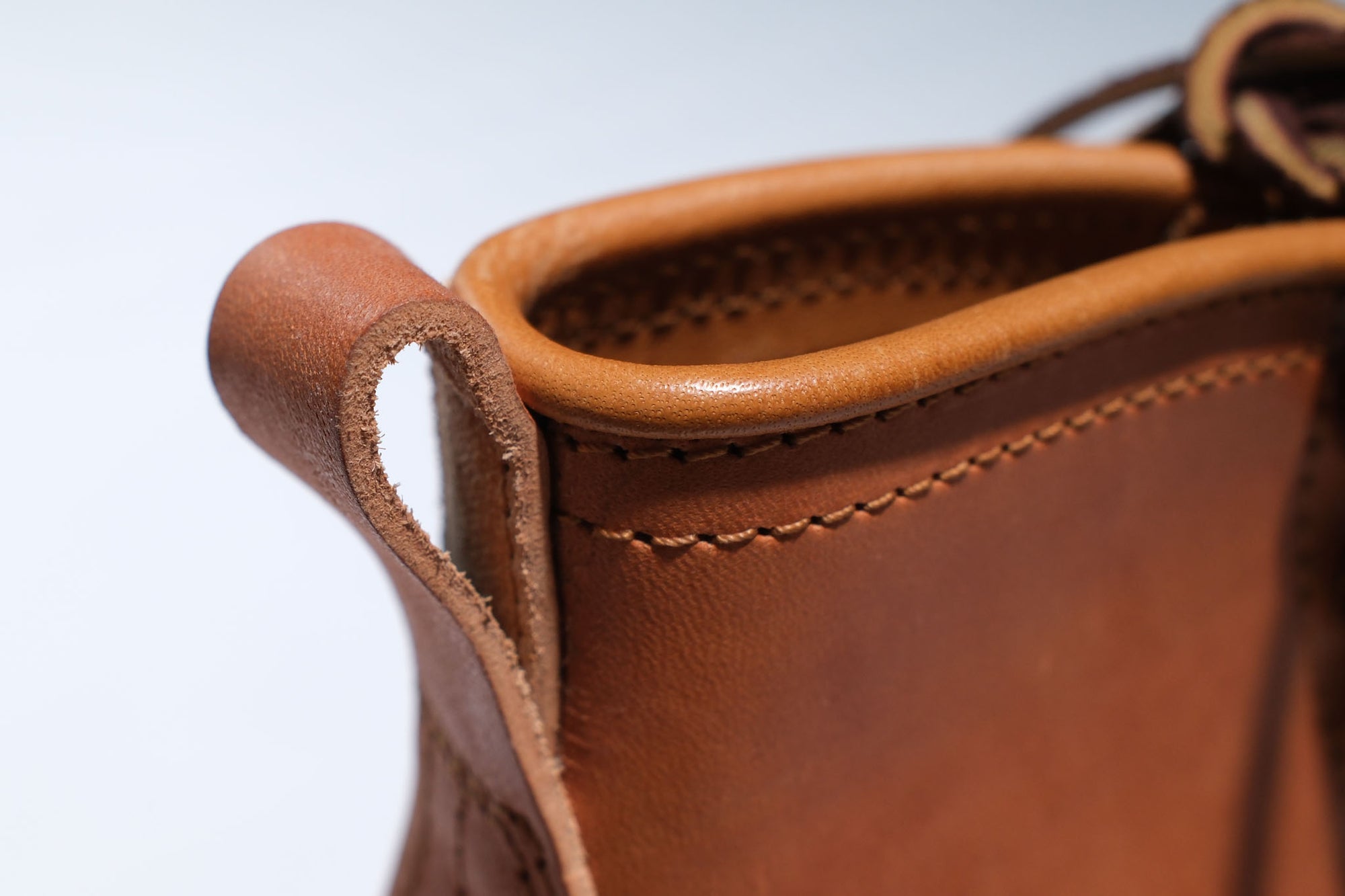 The Flat Head 6" Horsebutt Logger Boots (Camel Tea-core)