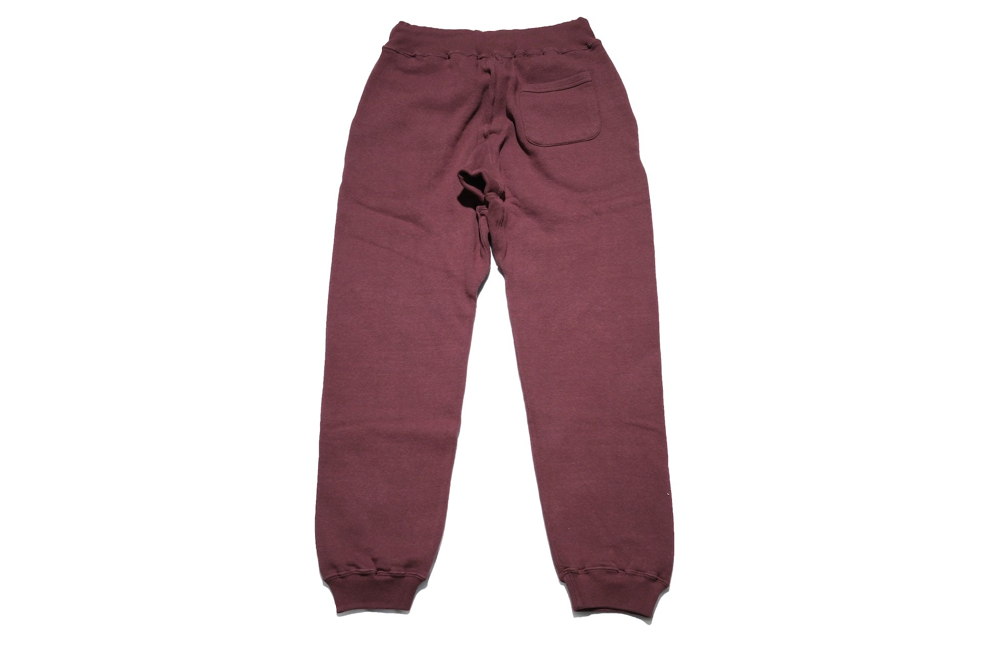 Dubble Works 11oz "Tsuri-ami" Loopwheeled Sweatpants (Burgundy)