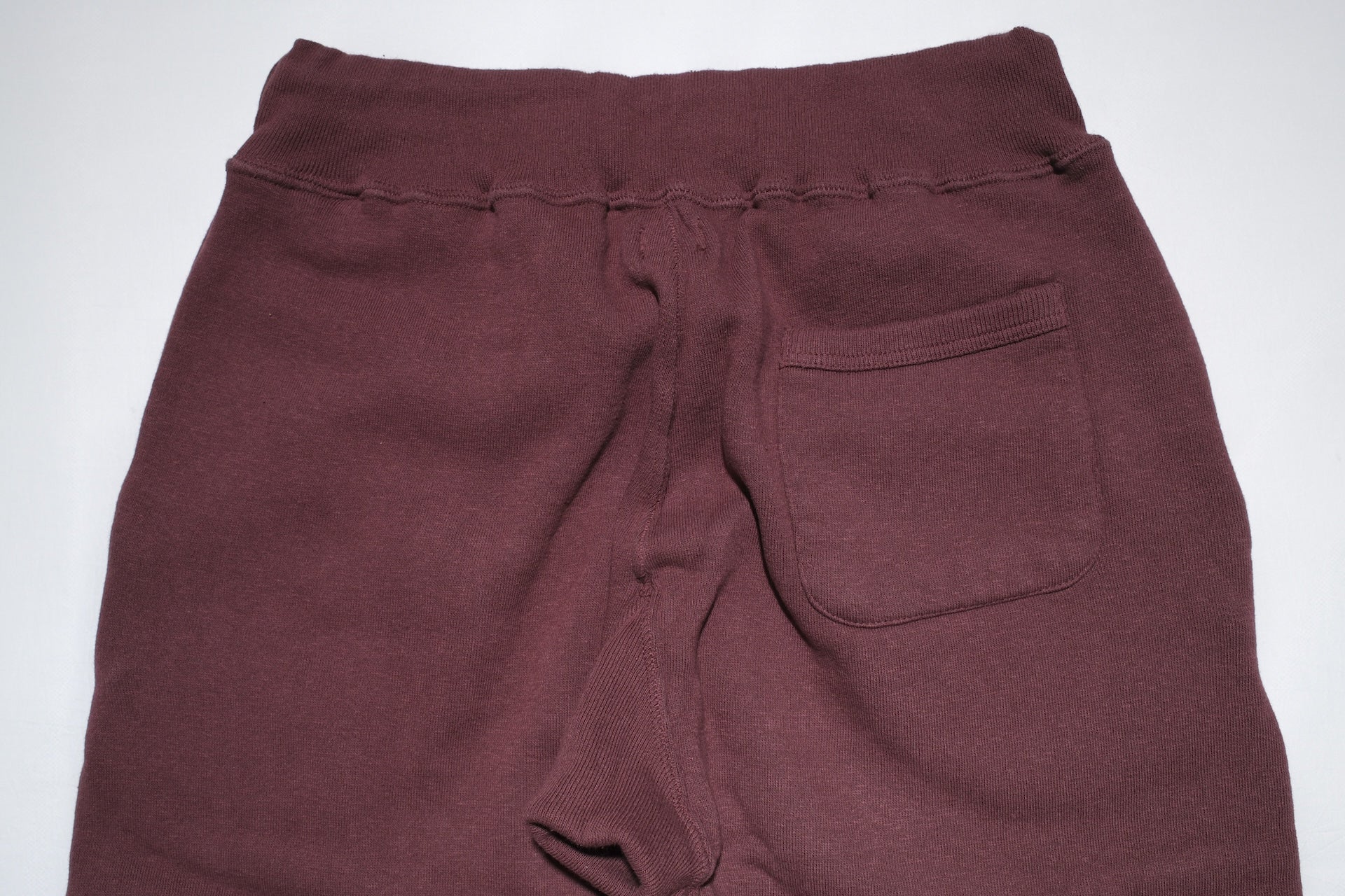Dubble Works 11oz "Tsuri-ami" Loopwheeled Sweatpants (Burgundy)