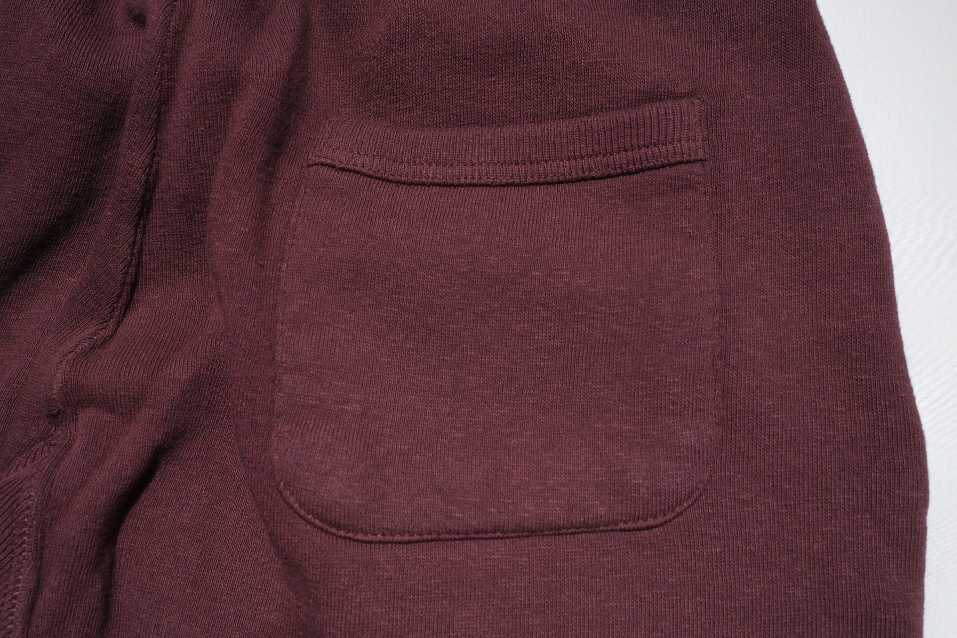 Dubble Works 11oz "Tsuri-ami" Loopwheeled Sweatpants (Burgundy)