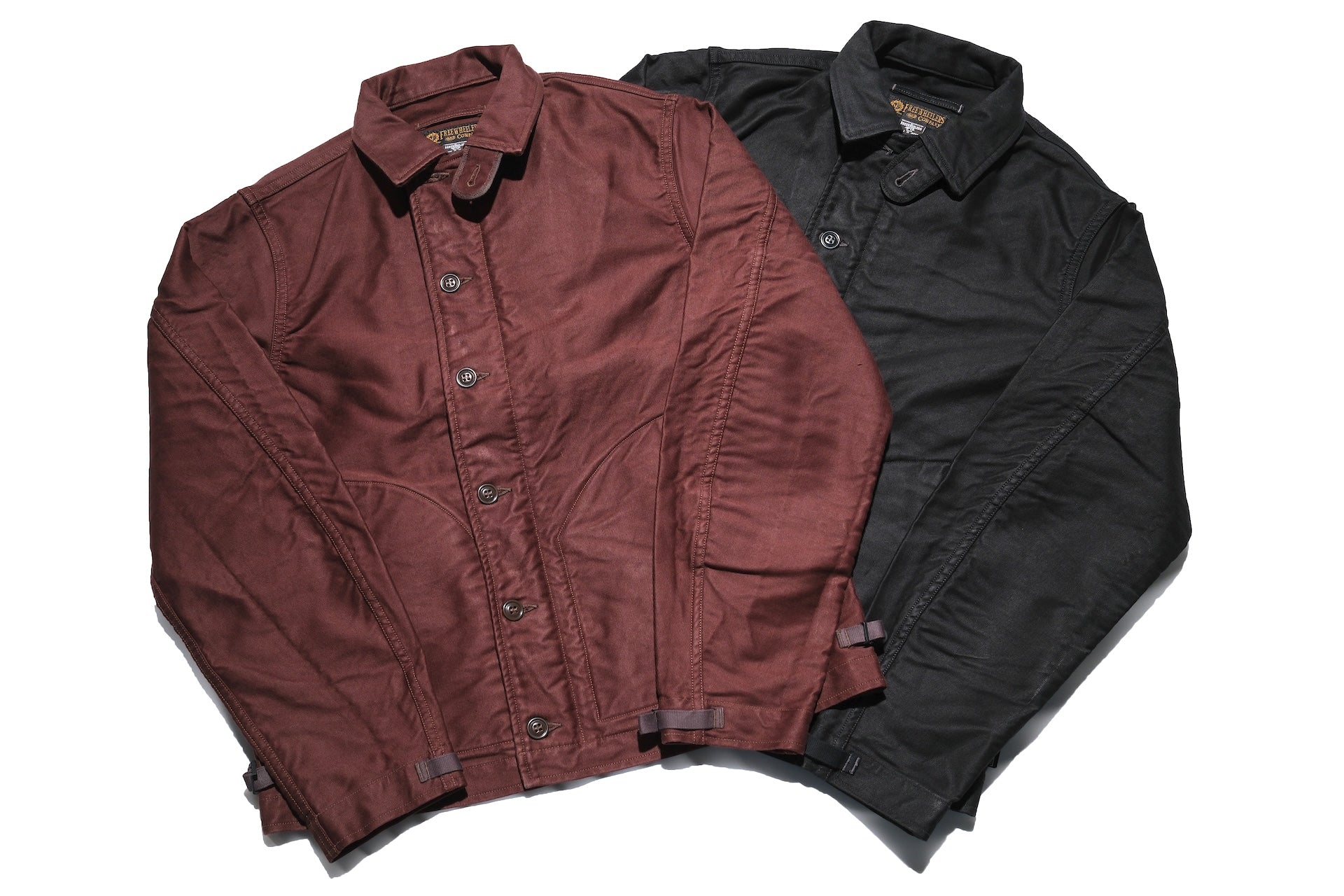 Freewheelers "Deck Worker" Jacket (Jet Black)