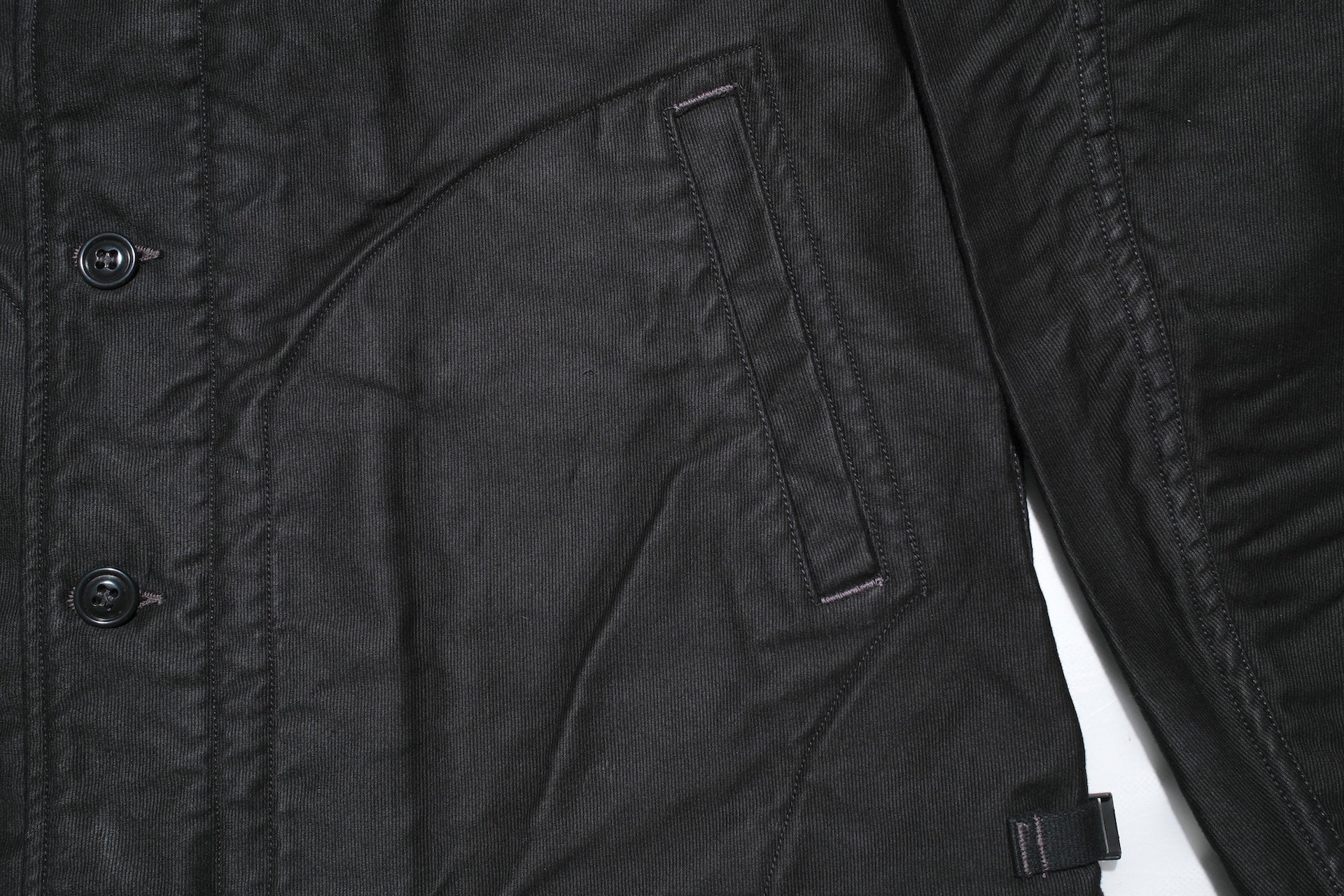 Freewheelers "Deck Worker" Jacket (Jet Black)