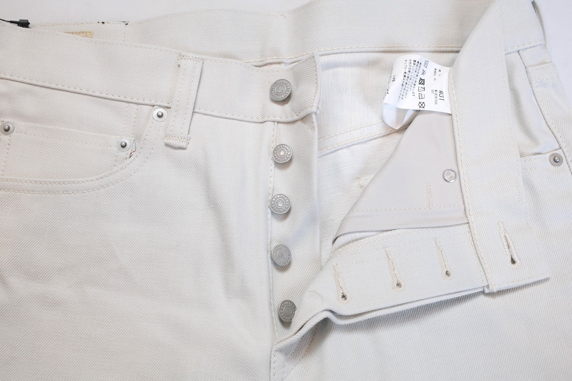 Momotaro 13oz 0306-IVO Ivory Denim (Slim Tapered Fit)