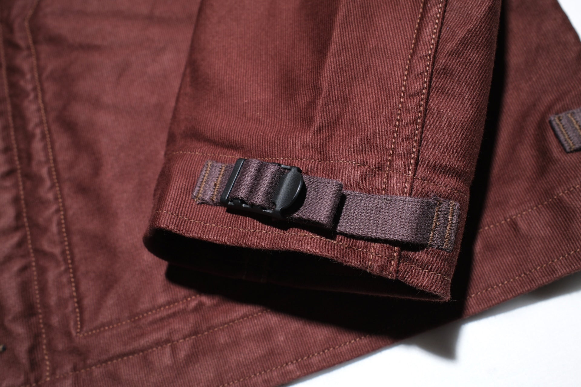 Freewheelers "Deck Worker" Jacket (Dark Red Brown)