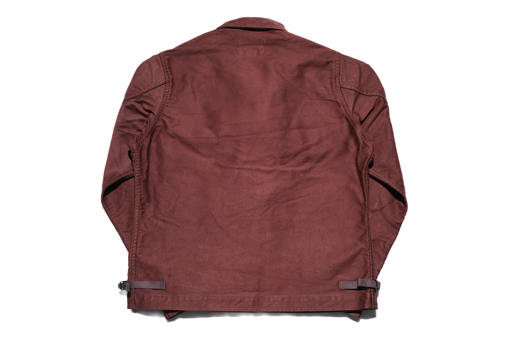 Freewheelers "Deck Worker" Jacket (Dark Red Brown)