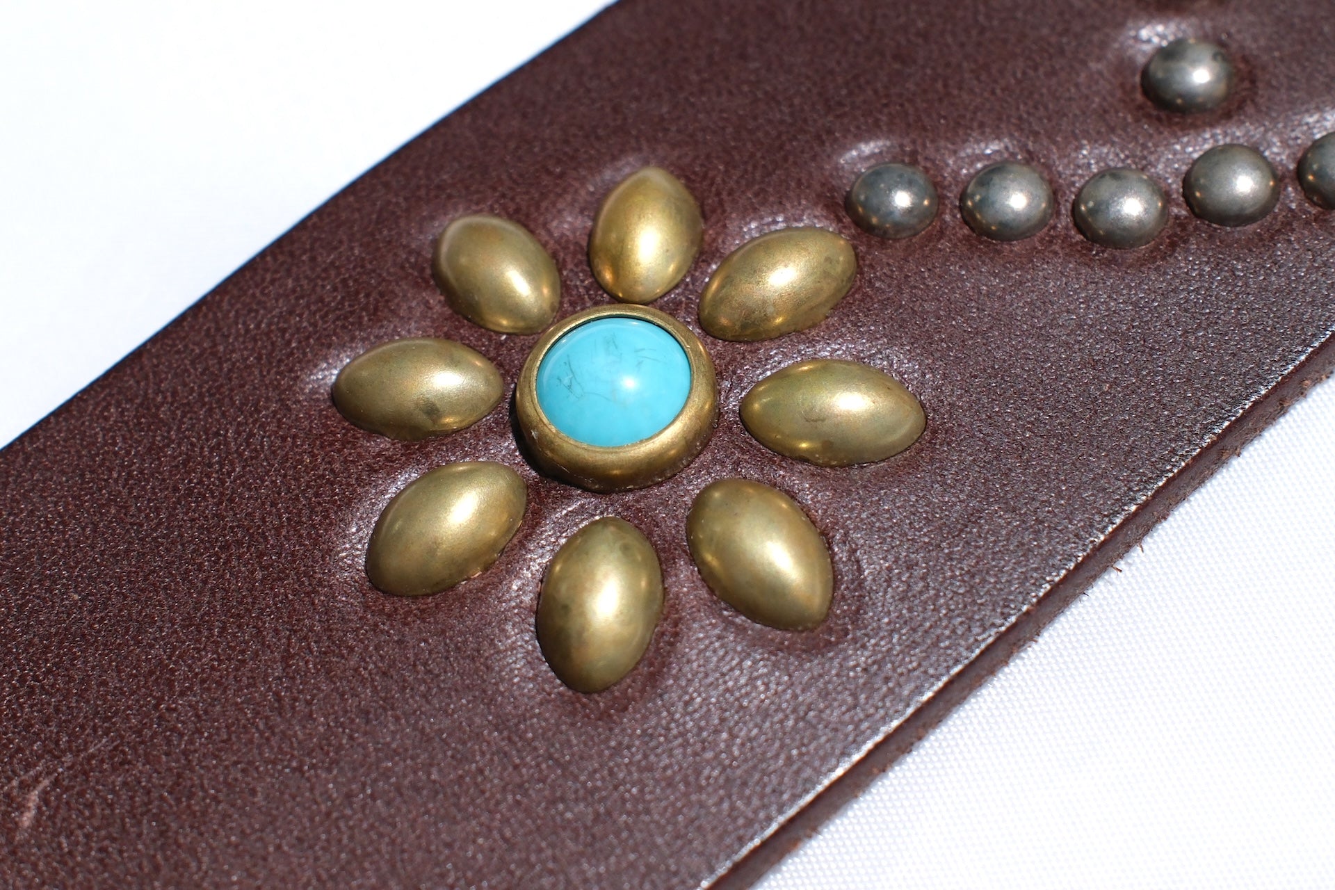 Hollywood Trading Company "Full Bloom" Belt (Dark Brown Teacore)