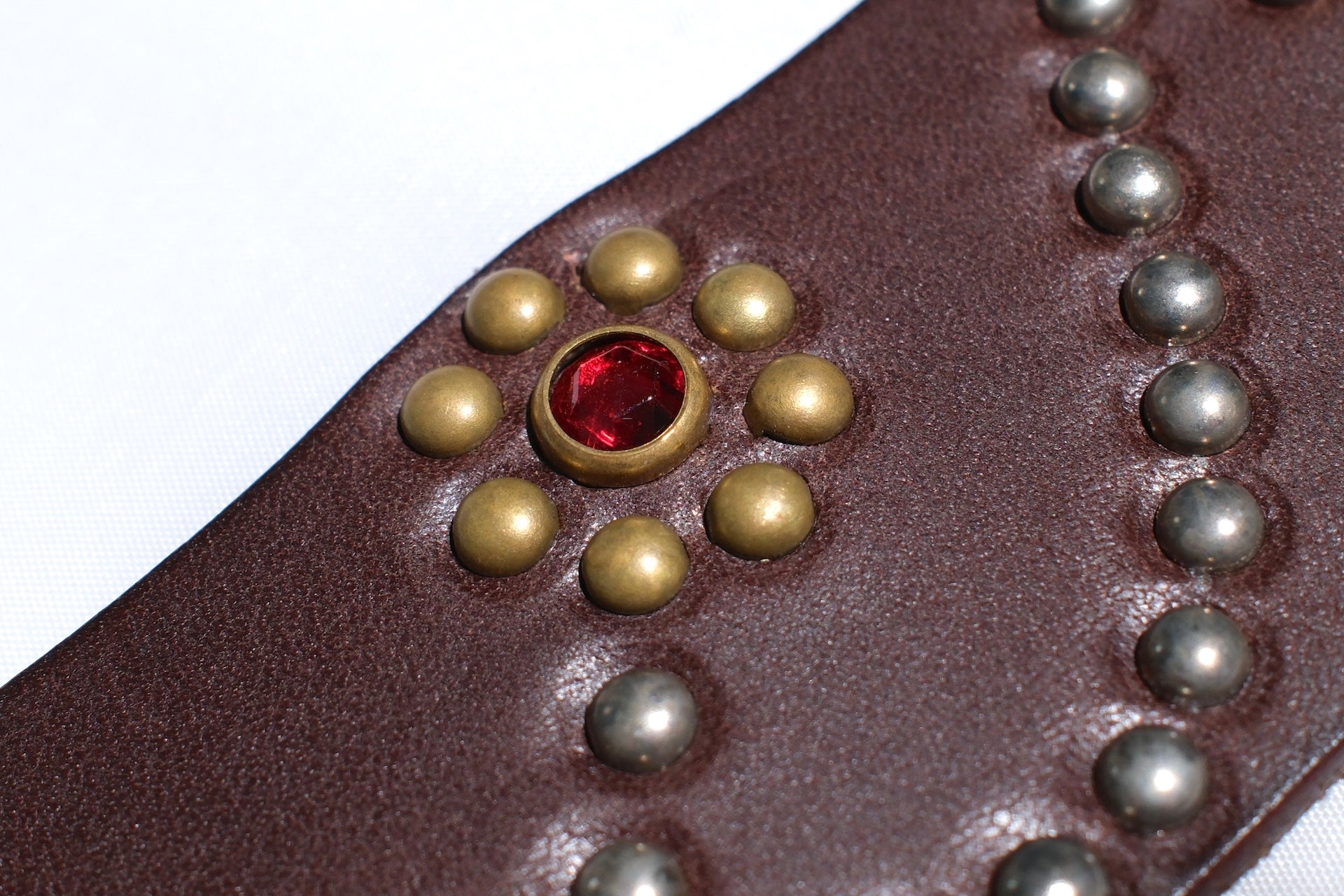 Hollywood Trading Company "Full Bloom" Belt (Dark Brown Teacore)