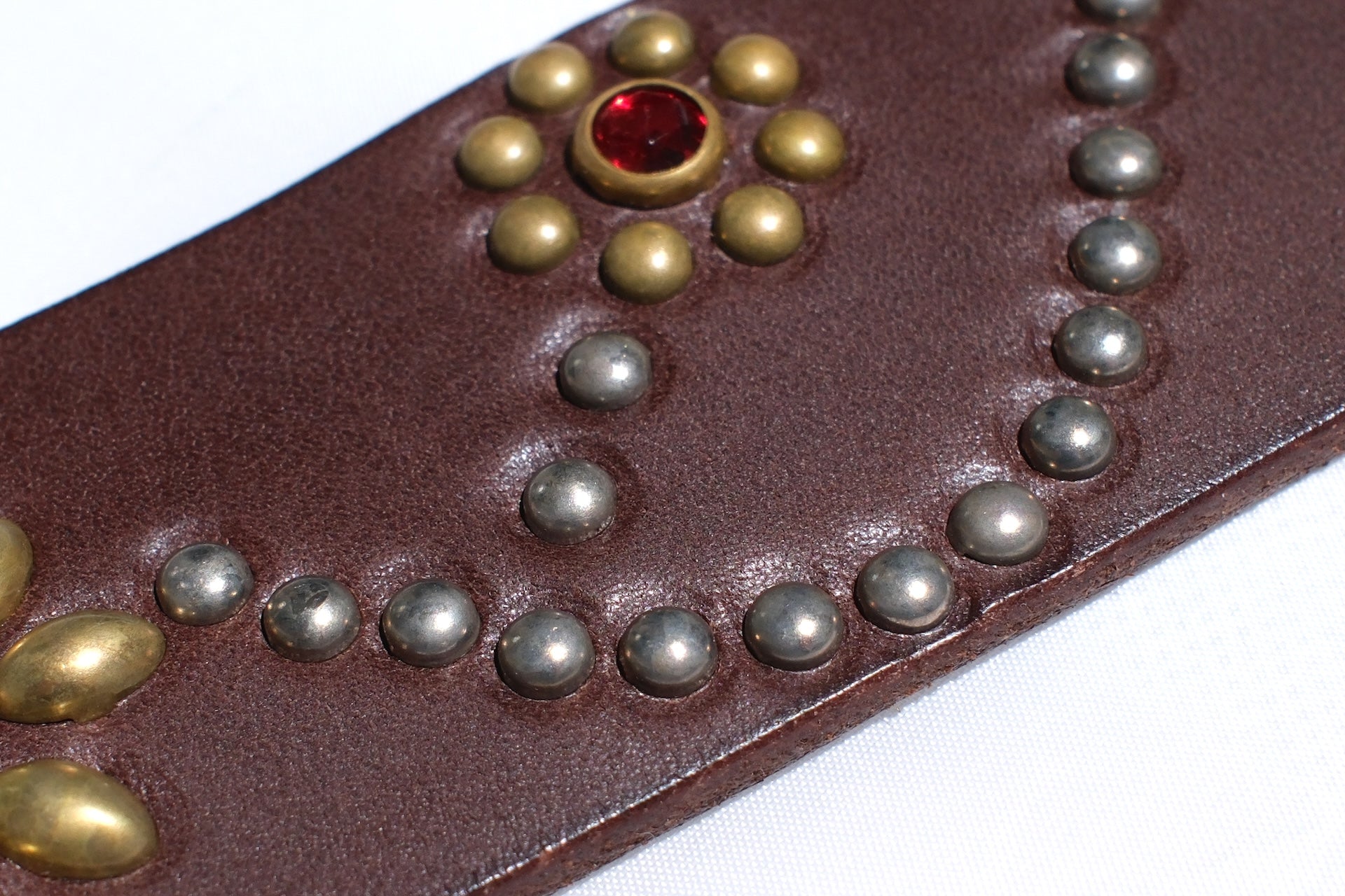 Hollywood Trading Company "Full Bloom" Belt (Dark Brown Teacore)