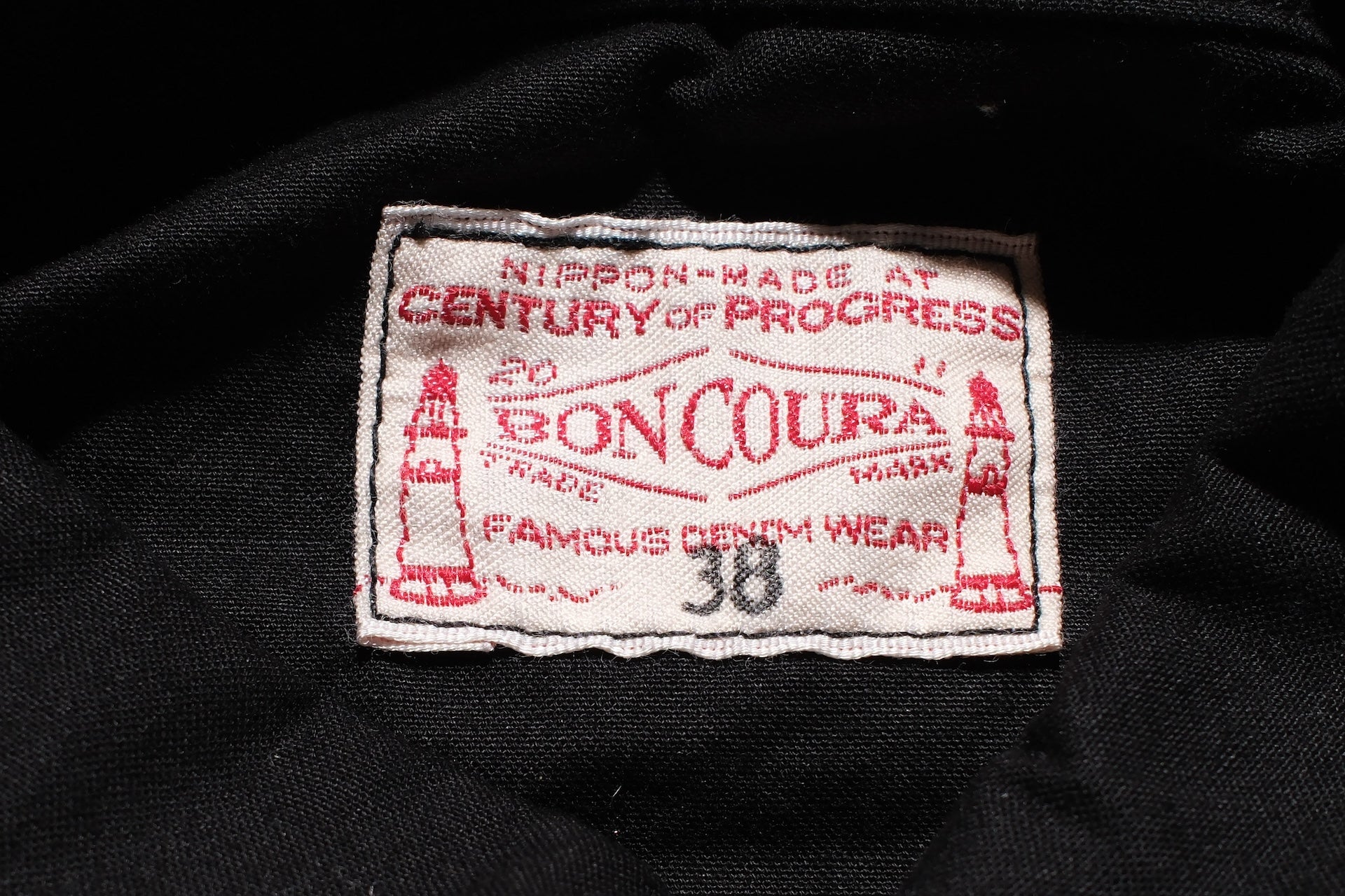 BONCOURA 'All-Seasons' Poplin Fatigue Jacket (Black)