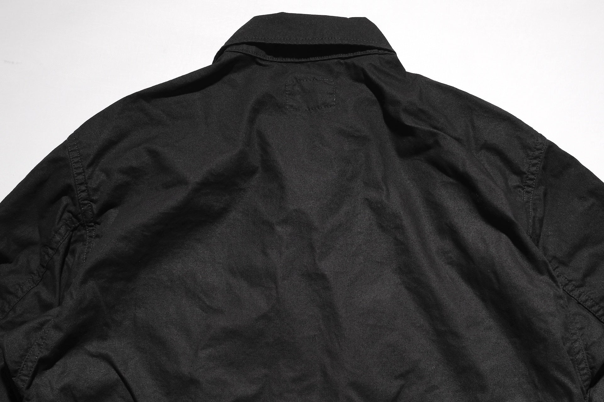 BONCOURA 'All-Seasons' Poplin Fatigue Jacket (Black)