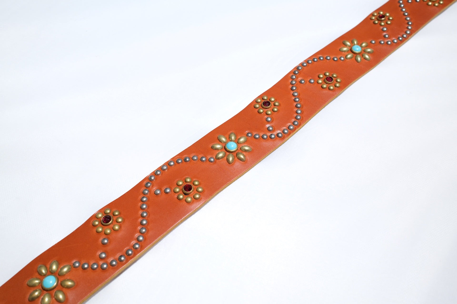Hollywood Trading Company "Full Bloom" Belt (Light Brown Teacore)