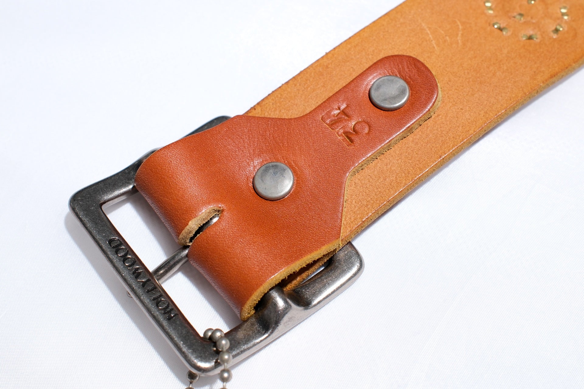 Hollywood Trading Company "Full Bloom" Belt (Light Brown Teacore)