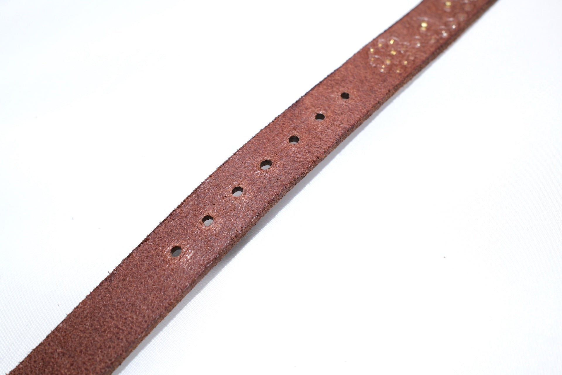 Hollywood Trading Company "Turquoise Bloom" Narrow Belt (Black Teacore)
