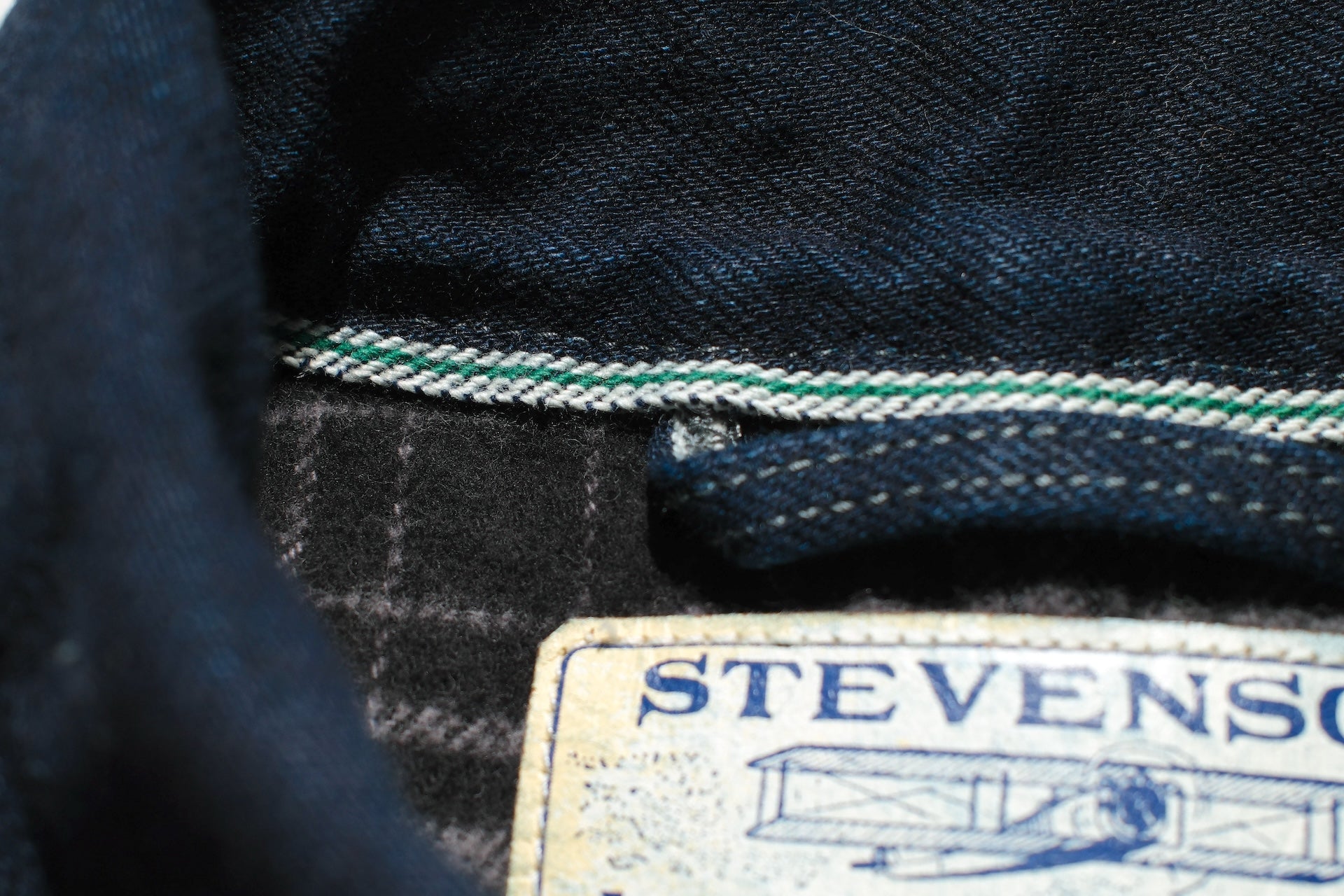 Stevenson Overall Co. 14oz Indigo Dyed Duck Canvas 'Prairie' Chore Jacket