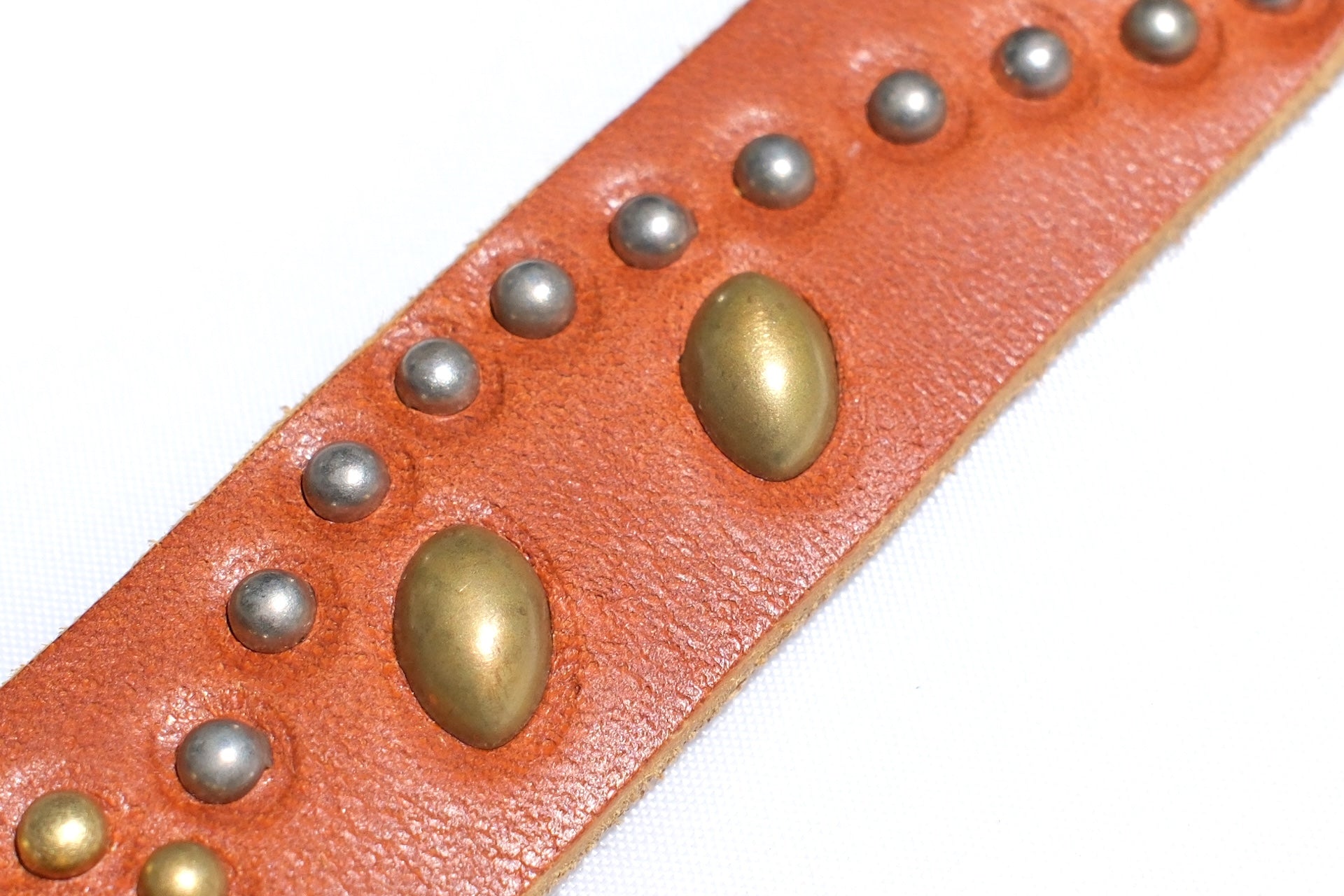 Hollywood Trading Company "Turquoise Bloom" Narrow Belt (Light Brown Teacore)