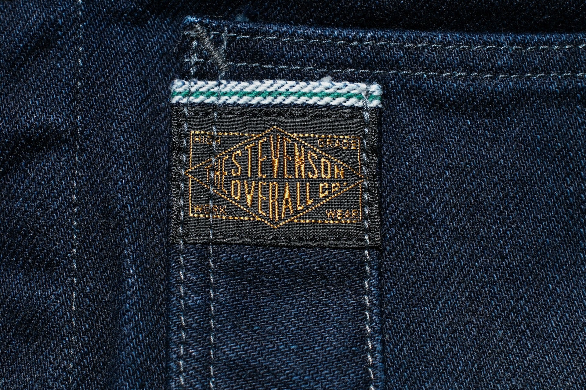 Stevenson Overall Co. 14oz Indigo Dyed Duck Canvas 'Prairie' Chore Jacket