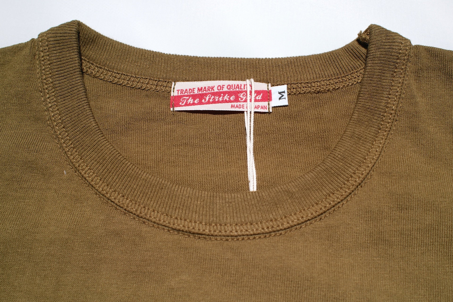 The Strike Gold X CORLECTION 7oz Loopwheeled Tee (Olive)