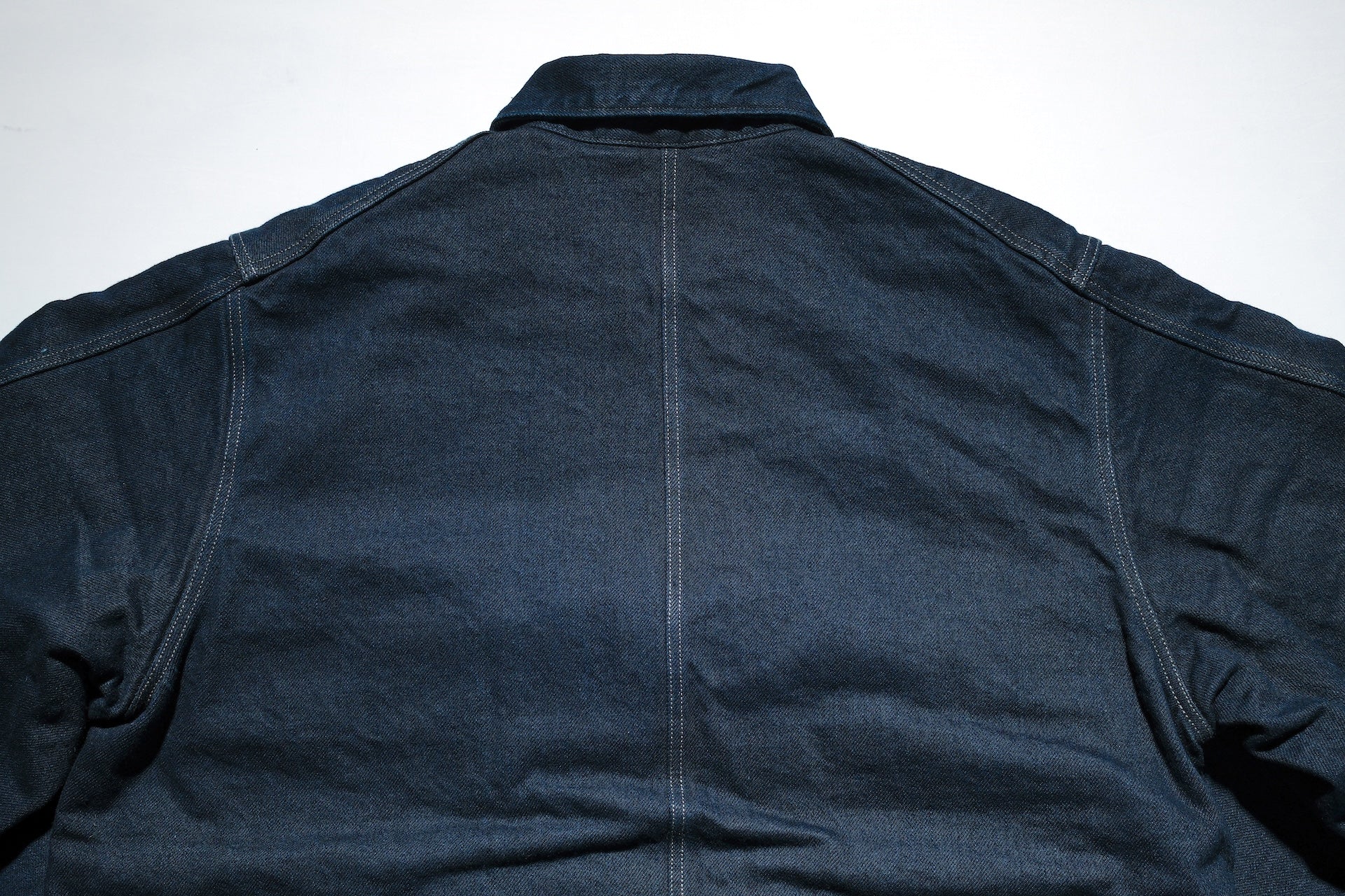 Stevenson Overall Co. 14oz Indigo Dyed Duck Canvas 'Prairie' Chore Jacket