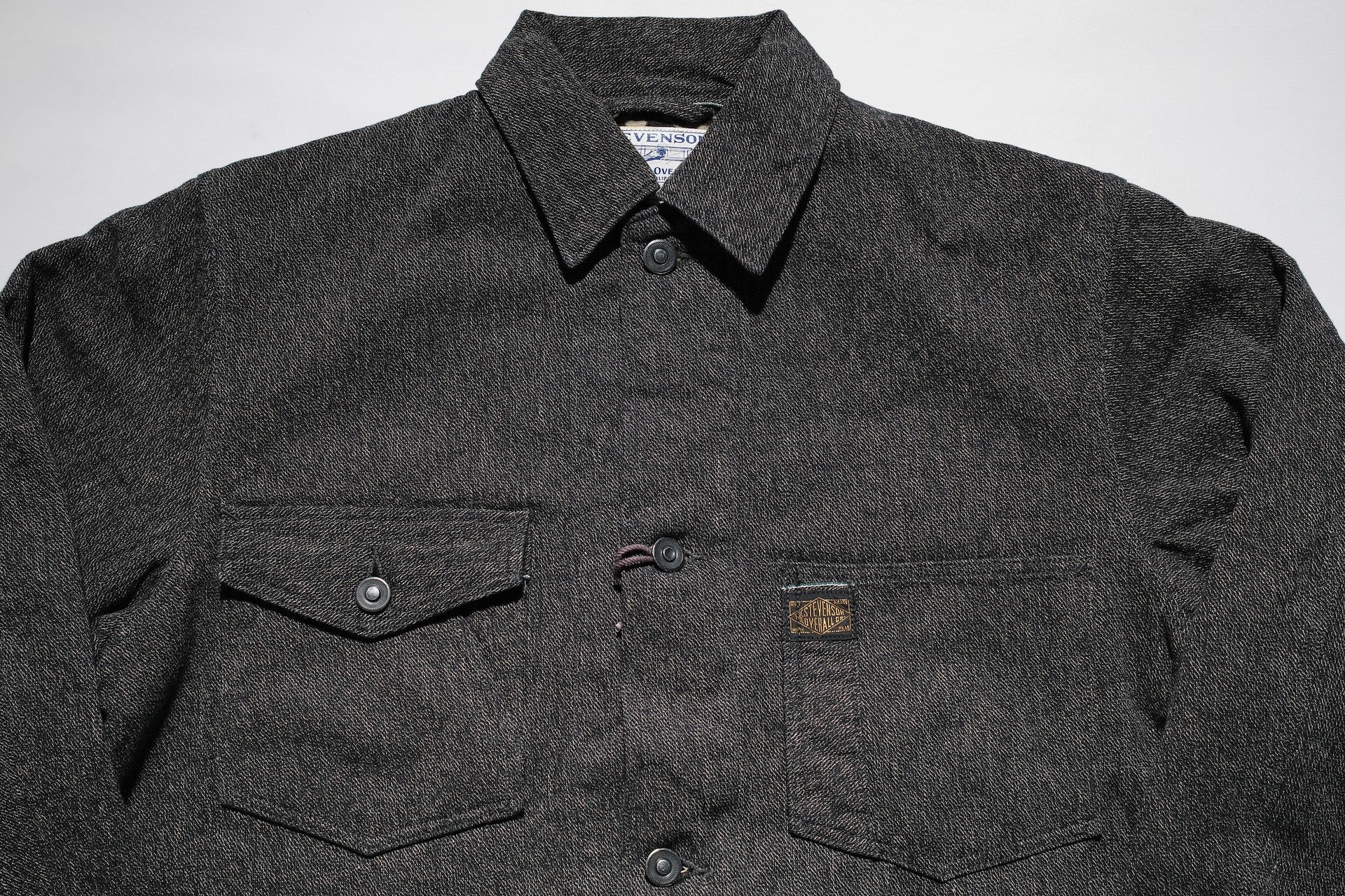 Stevenson Overall Co. 12.5oz Selvage Converted Twill 'Prairie' Chore Jacket