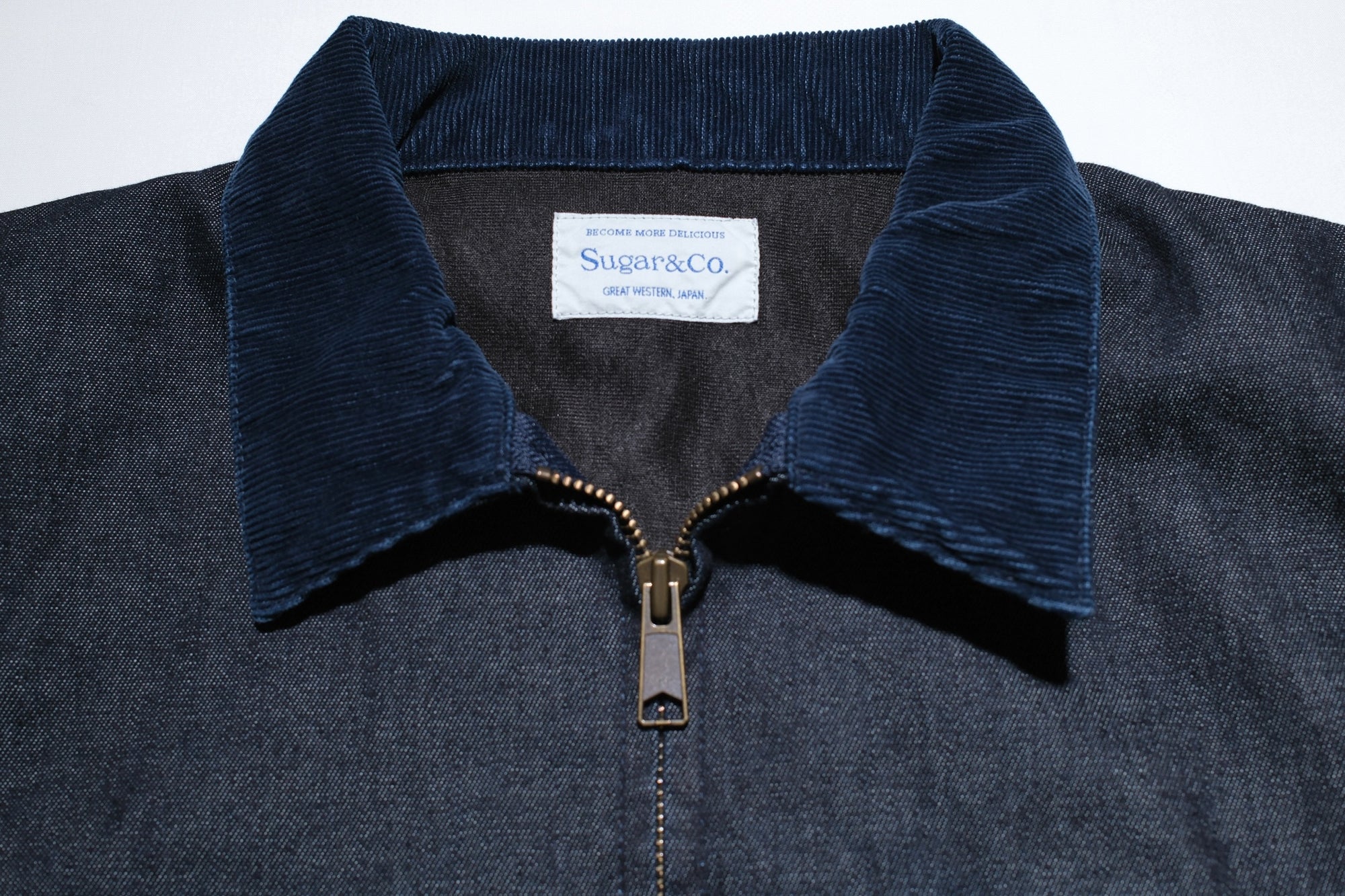 Sugar & Co. “Rain-Guard” Denim Utility Jacket (Indigo)