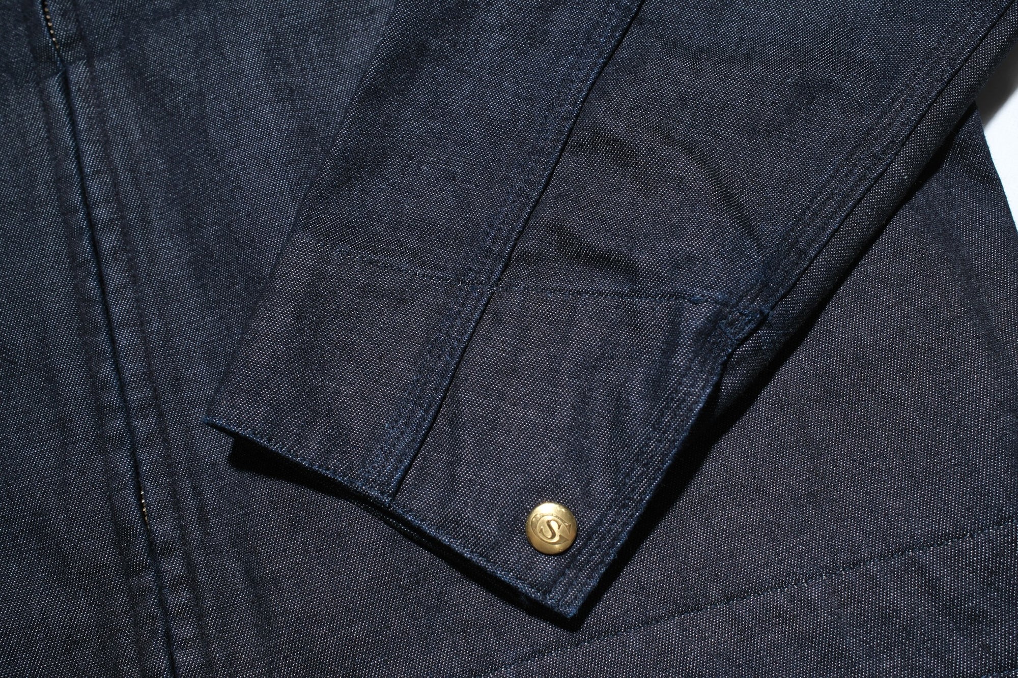 Sugar & Co. “Rain-Guard” Denim Utility Jacket (Indigo)