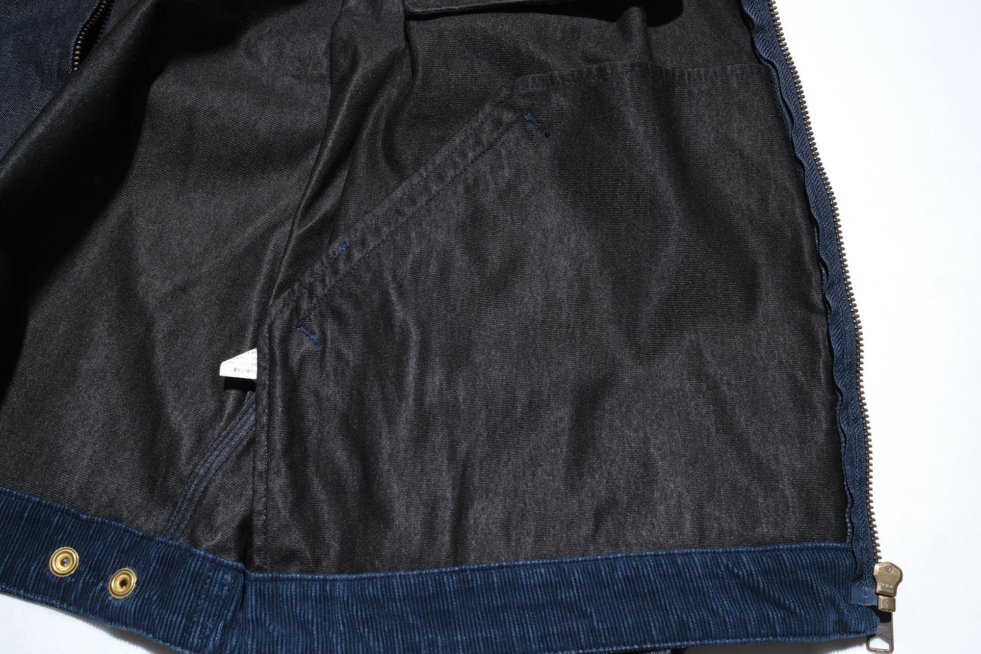 Sugar & Co. “Rain-Guard” Denim Utility Jacket (Indigo)