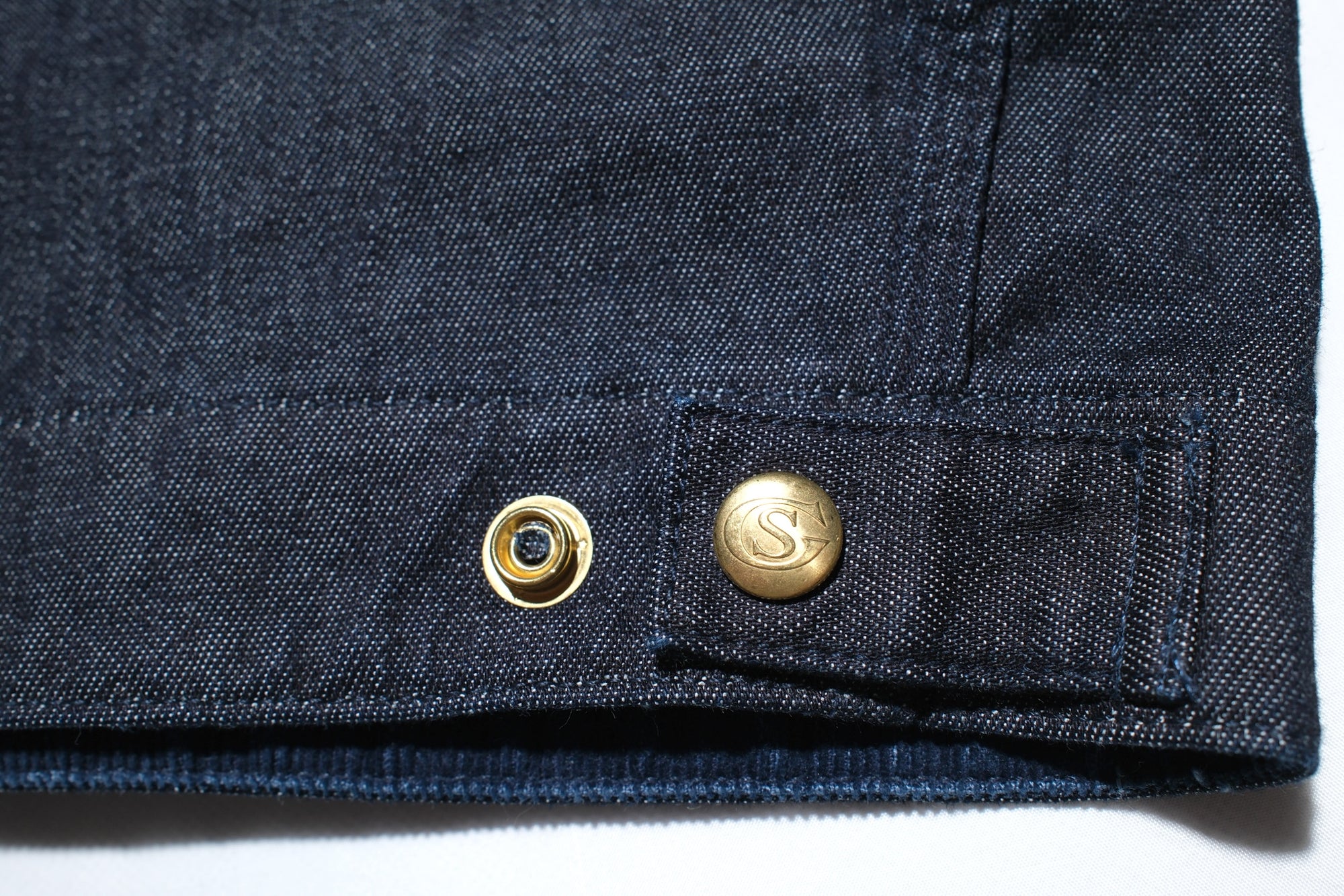 Sugar & Co. “Rain-Guard” Denim Utility Jacket (Indigo)