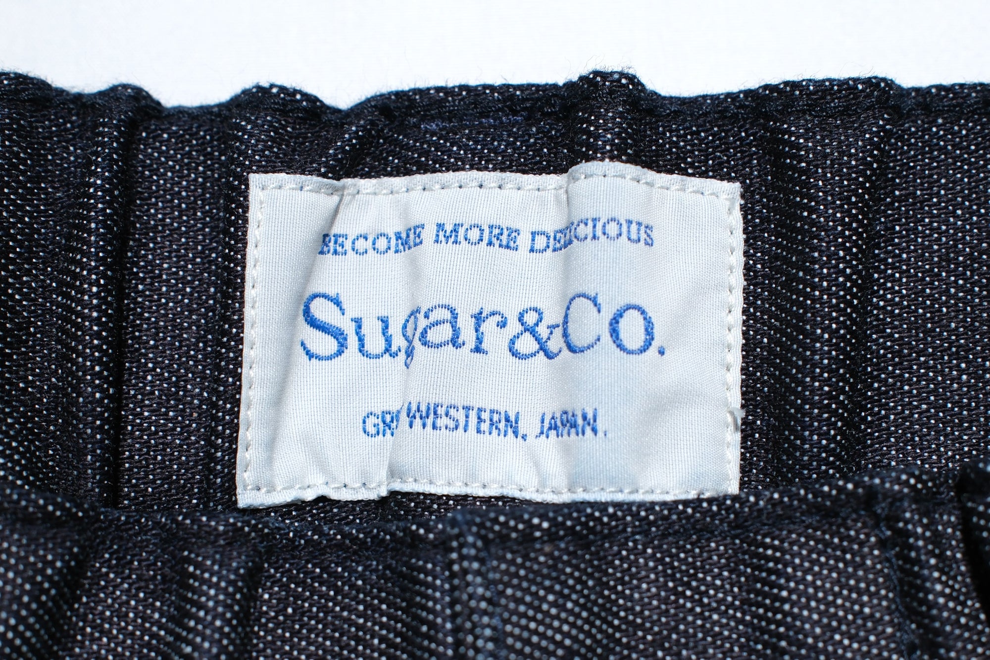 Sugar & Co. "Rain-Guard" Denim Utility Trousers (Indigo)