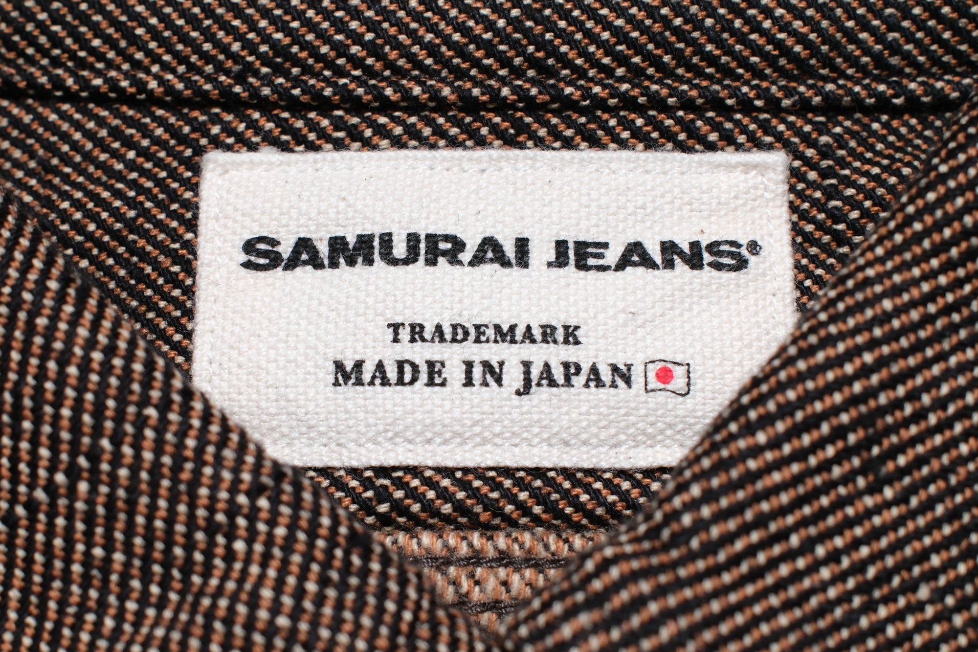 Samurai Heavyweight “Oversea Edition” Elemental Flannel Workshirt (Sumi Black)