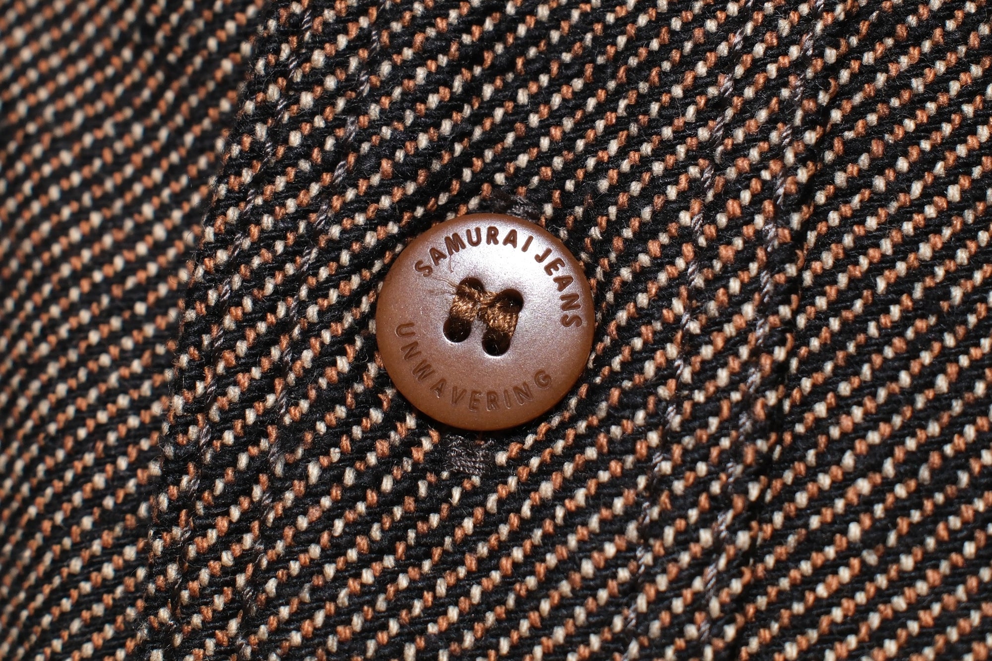 Samurai Heavyweight “Oversea Edition” Elemental Flannel Workshirt (Sumi Black)