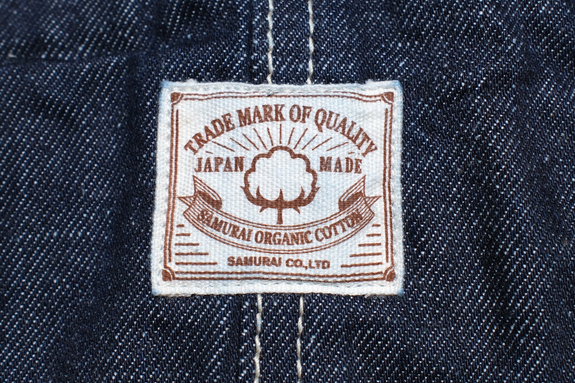 Samurai 10oz Indigo Dyed “Nippon Cotton” 1940s Style Denim Overalls