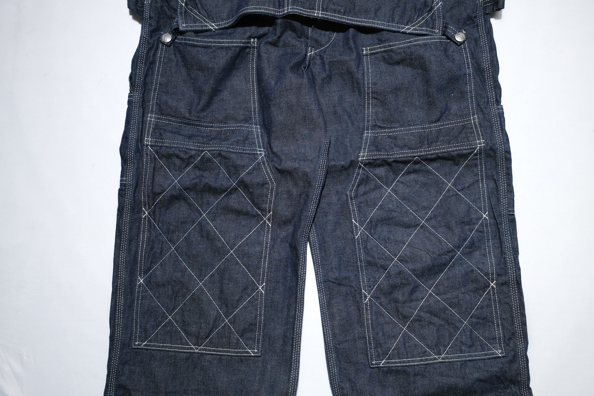 Samurai 10oz Indigo Dyed “Nippon Cotton” 1940s Style Denim Overalls