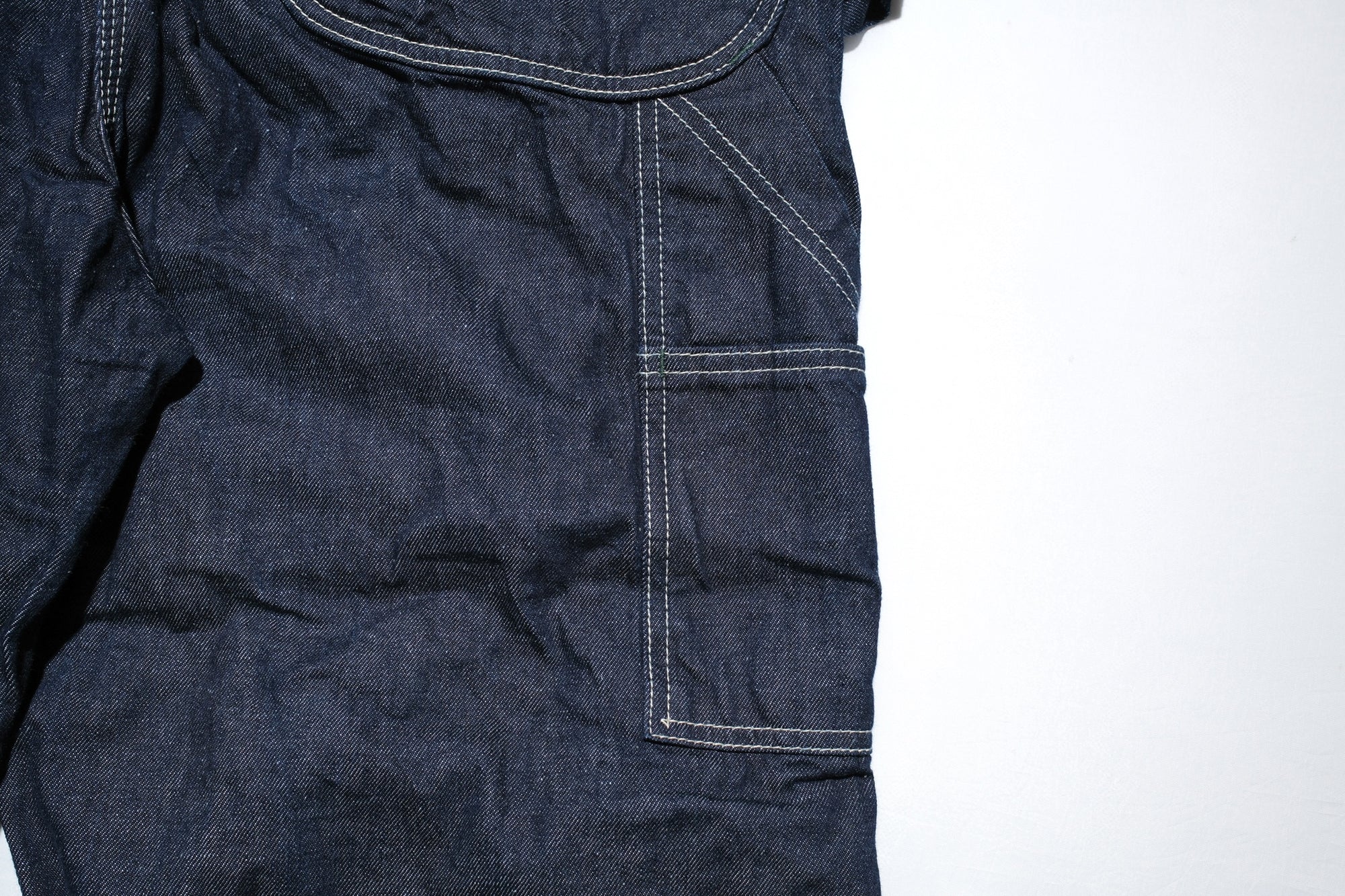 Samurai 10oz Indigo Dyed “Nippon Cotton” 1940s Style Denim Overalls