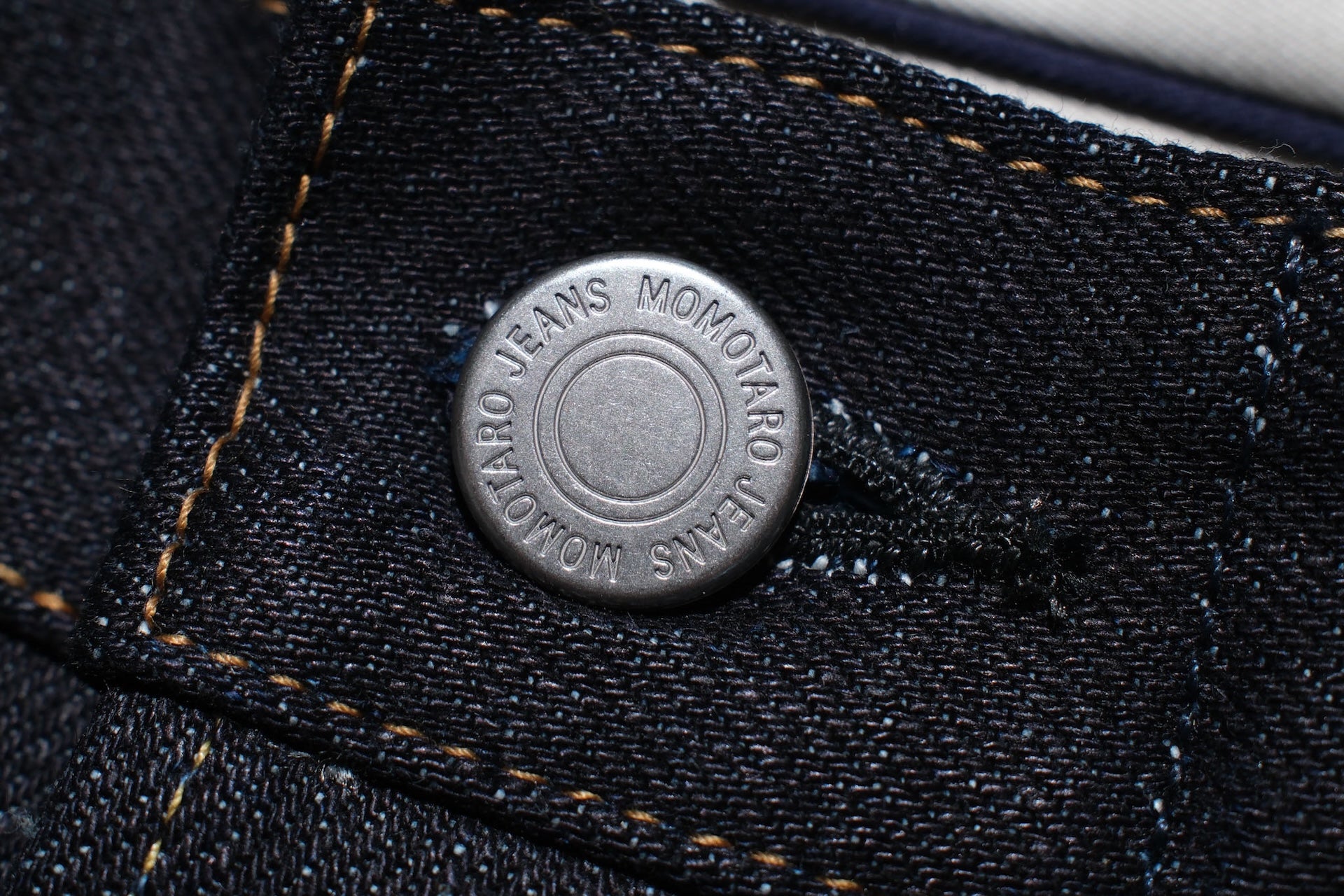 MOMOTARO JEANS 14.7oz "Tokuno Blue" #100 Denim (Classic Straight fit)