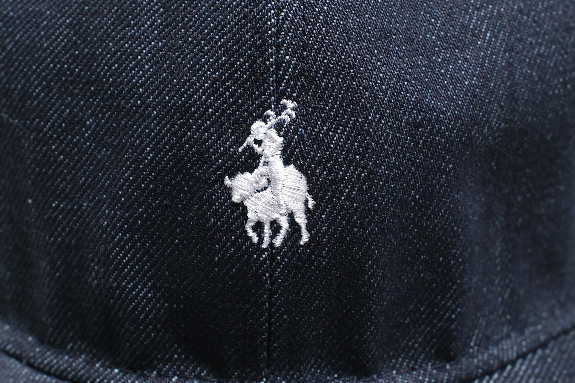 Sugar & Co. “Buffalo Rider” Denim Baseball Cap (Indigo)