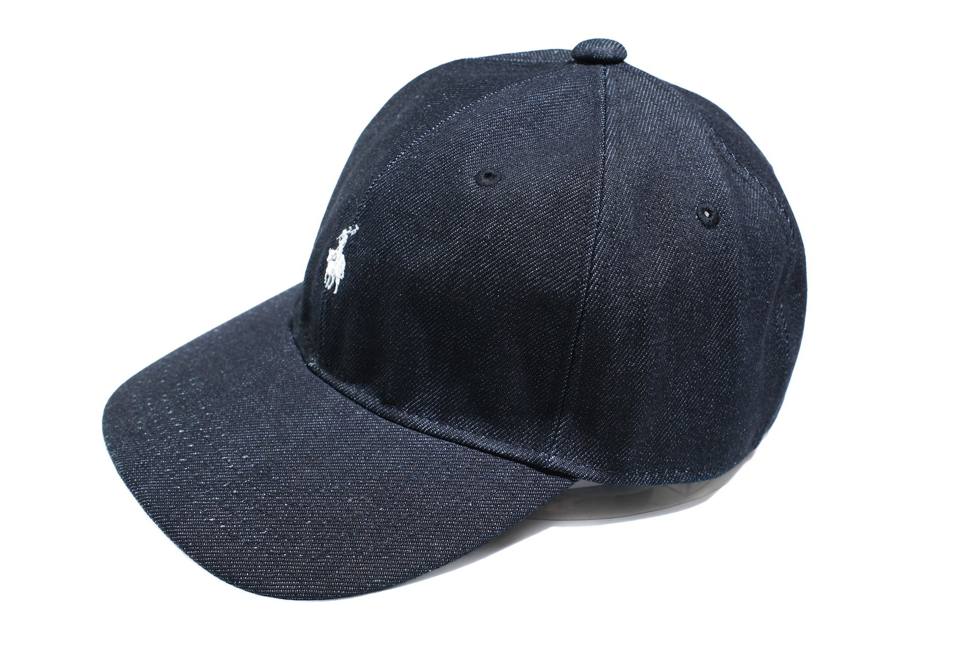 Sugar & Co. “Buffalo Rider” Denim Baseball Cap (Indigo)