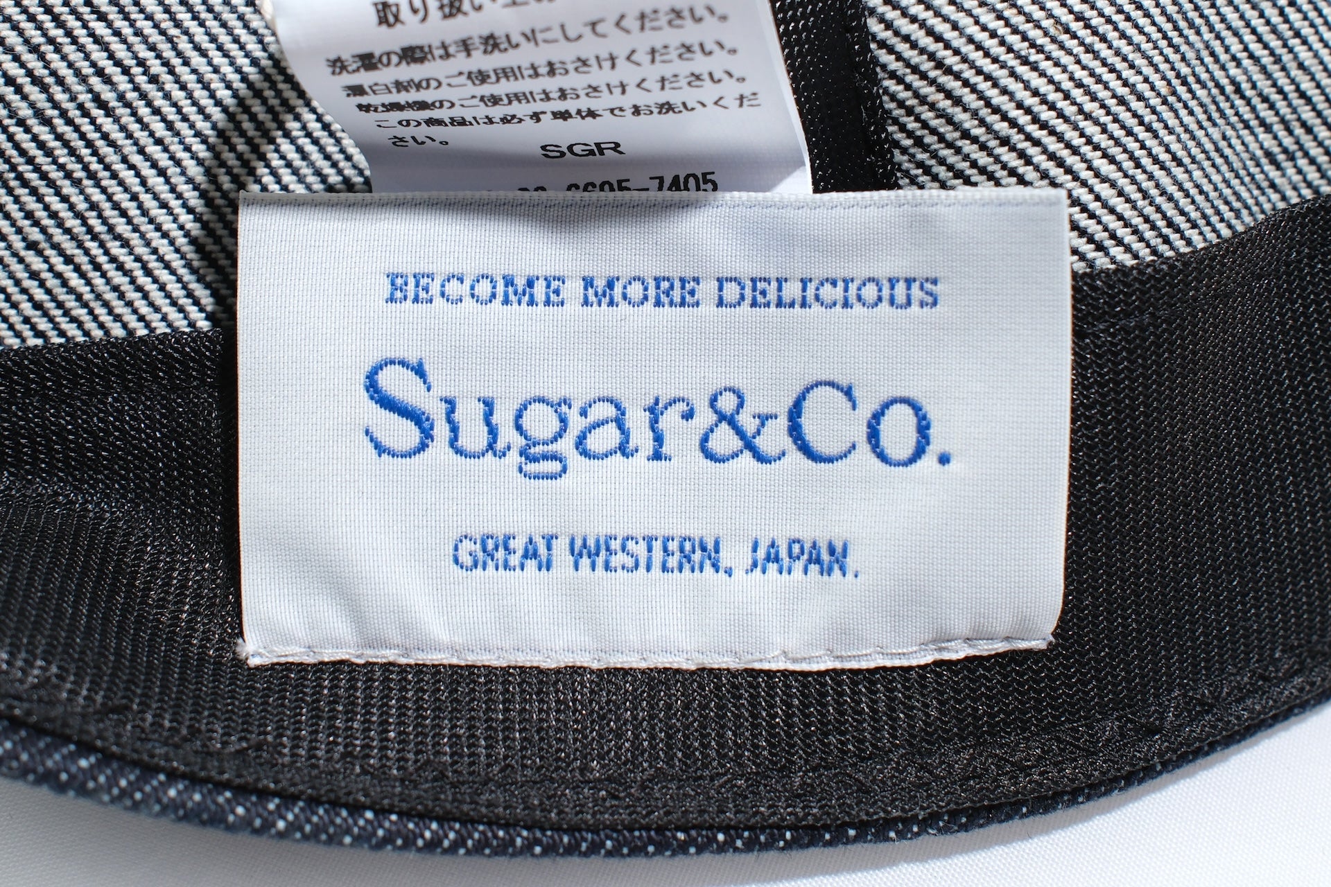 Sugar & Co. “Buffalo Rider” Denim Baseball Cap (Indigo)