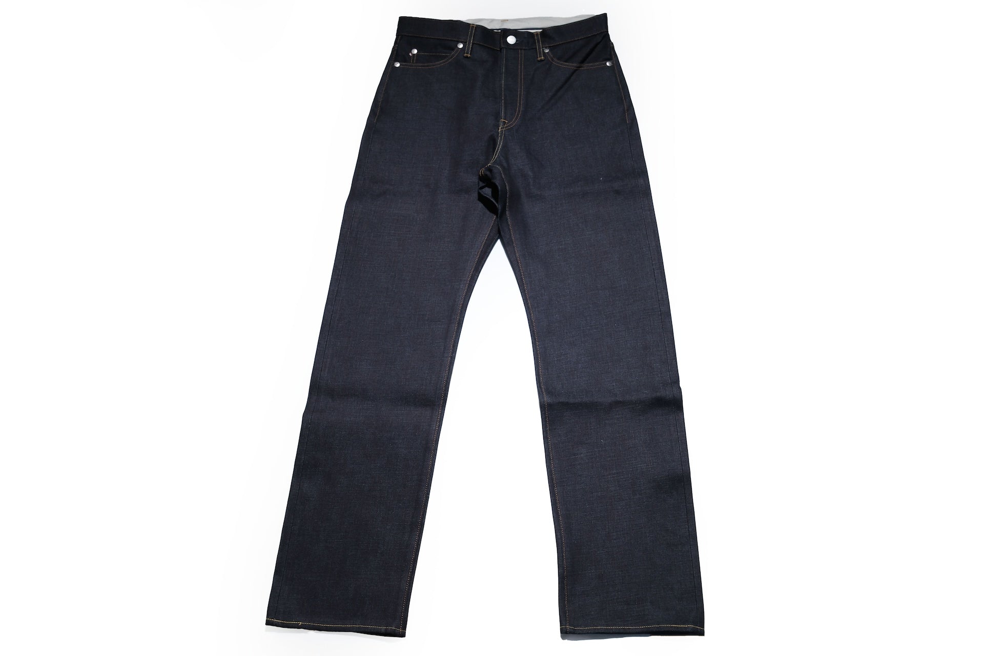 MOMOTARO JEANS 14.7oz "Tokuno Blue" #100 Denim (Classic Straight fit)