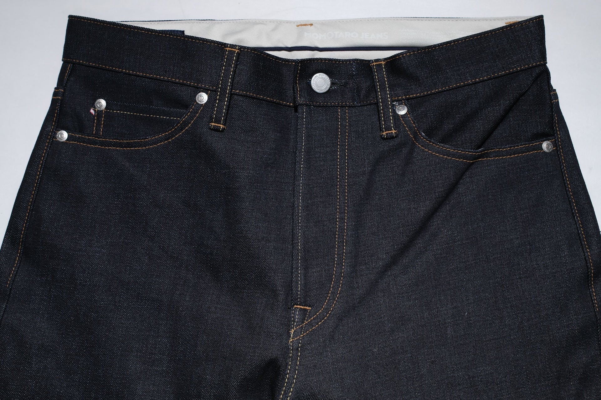 MOMOTARO JEANS 14.7oz "Tokuno Blue" #100 Denim (Classic Straight fit)
