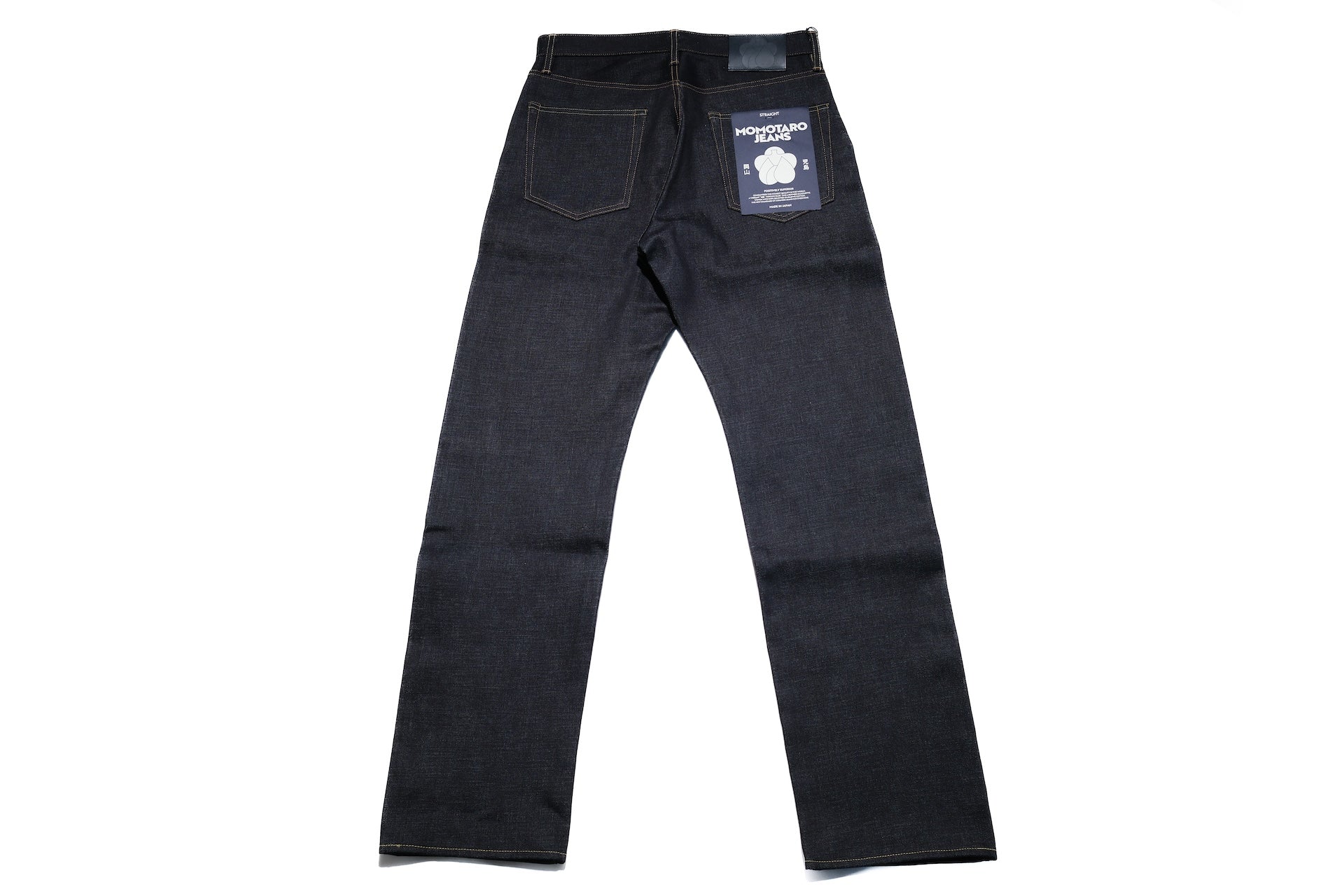 MOMOTARO JEANS 14.7oz "Tokuno Blue" #100 Denim (Classic Straight fit)