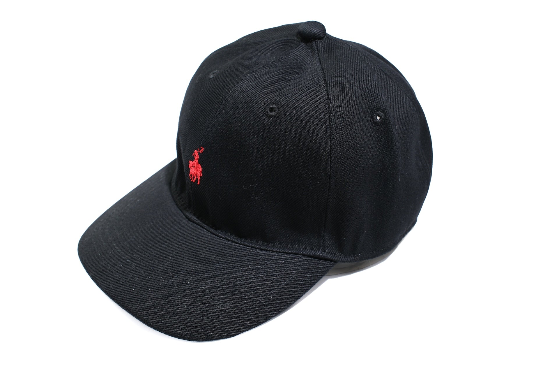 Sugar & Co. “Buffalo Rider” Denim Baseball Cap (Black)