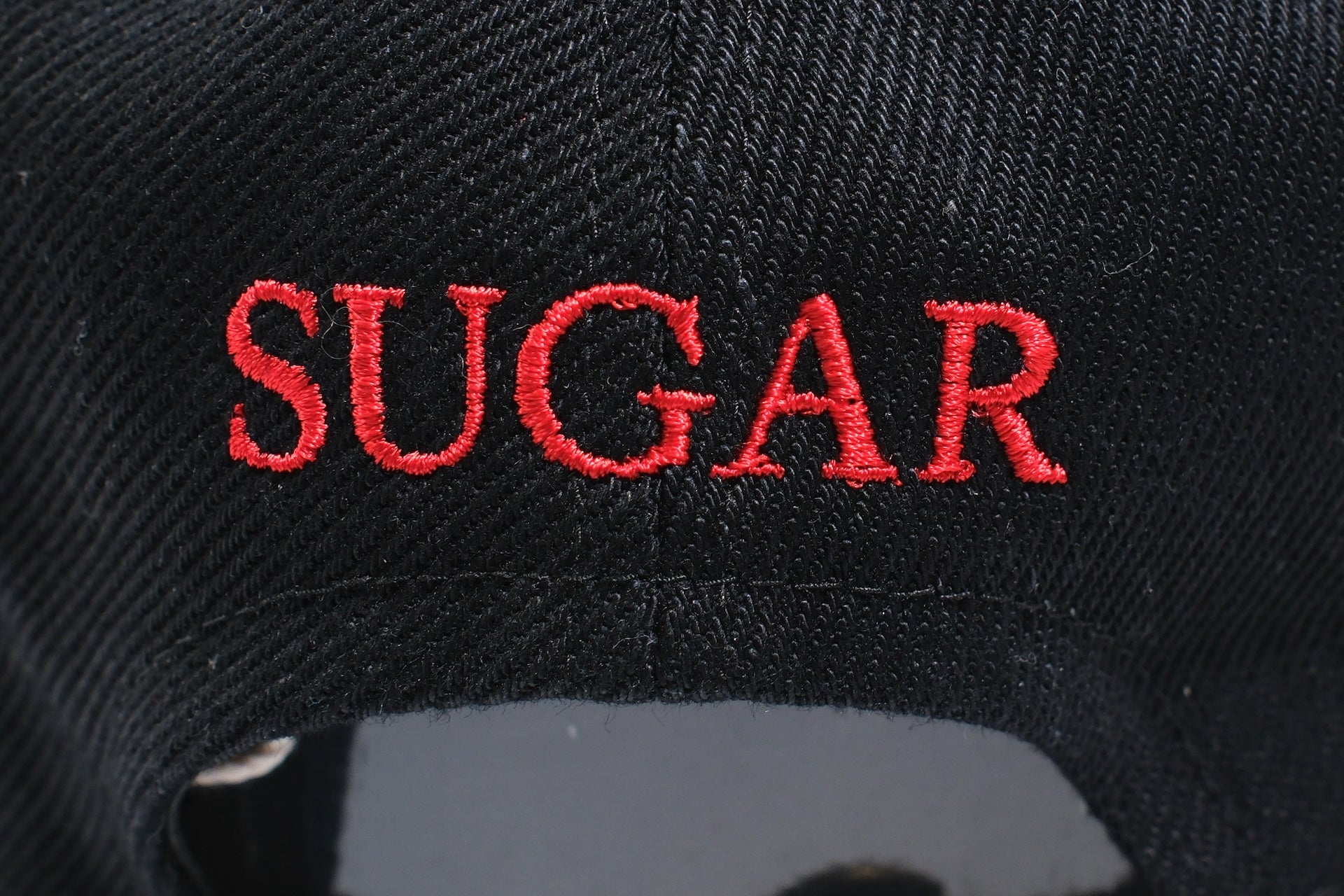 Sugar & Co. “Buffalo Rider” Denim Baseball Cap (Black)