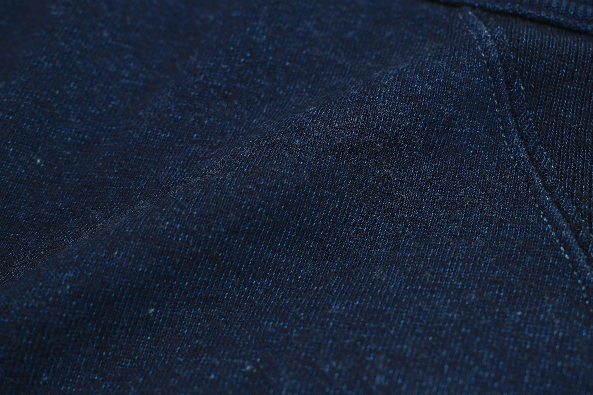 Studio D'Artisan 12oz Loopwheeled Sweatshirt (Grand Indigo)