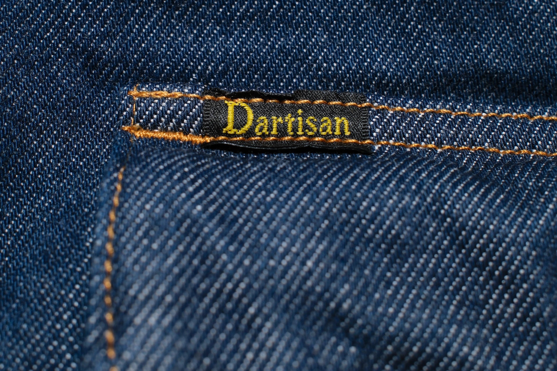 Studio D'Artisan 12.8oz "Sawtooth" Natural Indigo Denim Western Shirt