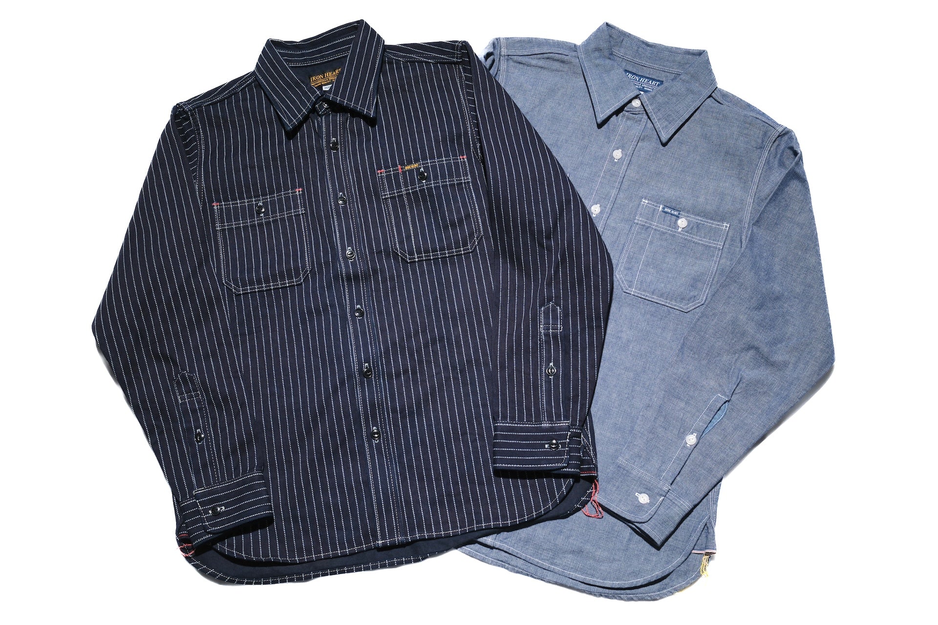 Iron Heart 12oz Wabash Workshirt (Indigo)