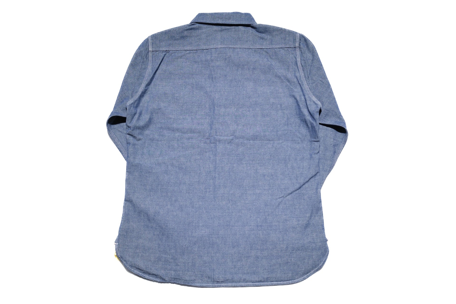 Iron Heart 10oz Indigo Dyed Selvedge Slubby Chambray Workshirt